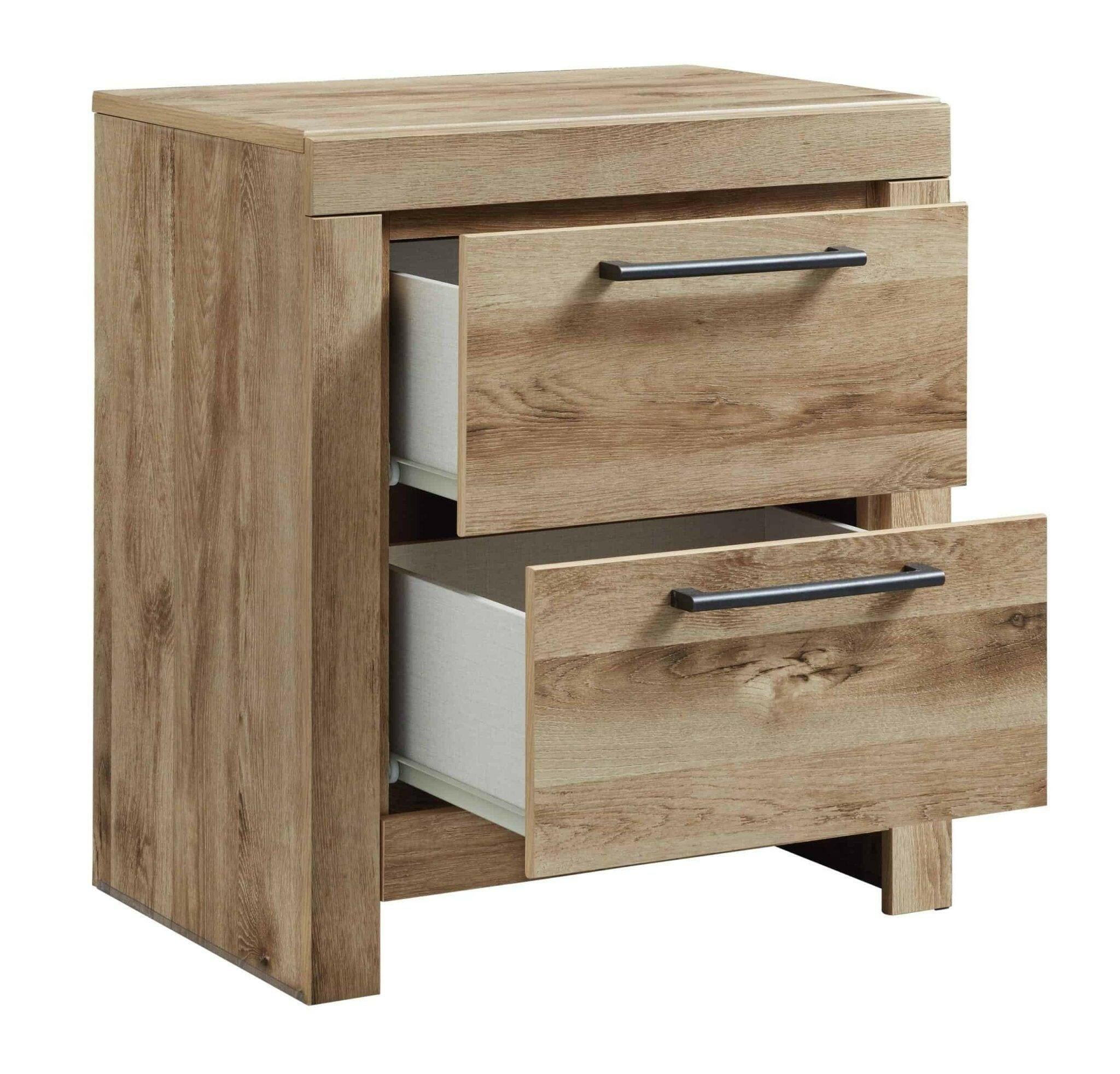 Hyanna Nightstand B1050 92 - Modern Bedside Table with Storage Drawer, Wooden Night Stand for Bedroom, Living Room & Office - Perfect for Small Spaces & Home Decor