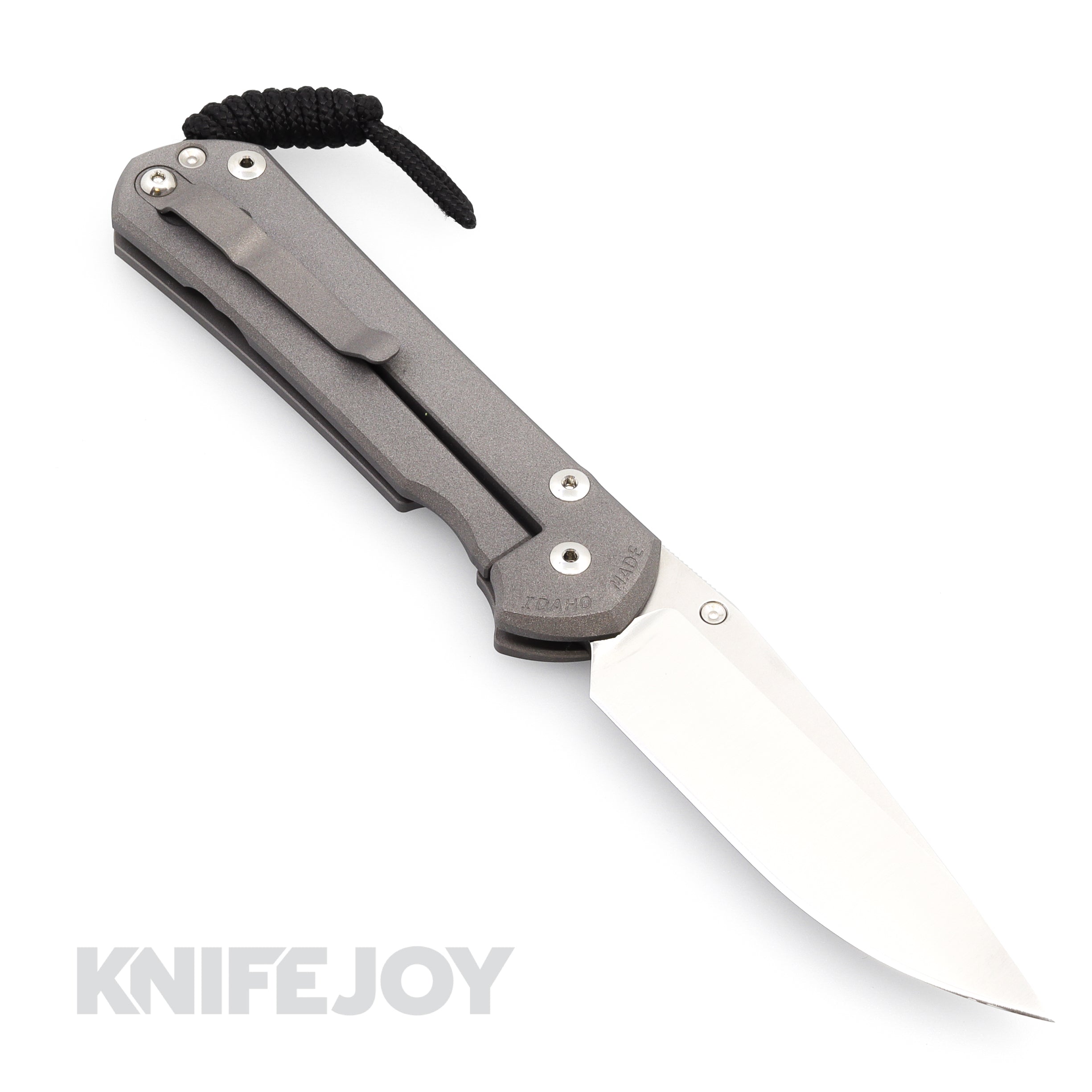 Chris Reeve Knives Large Sebenza 31 Drop Point Magnacut Blade - Unique Graphic Titanium Handles - Premium EDC Folding Knife for Outdoor, Camping & Survival