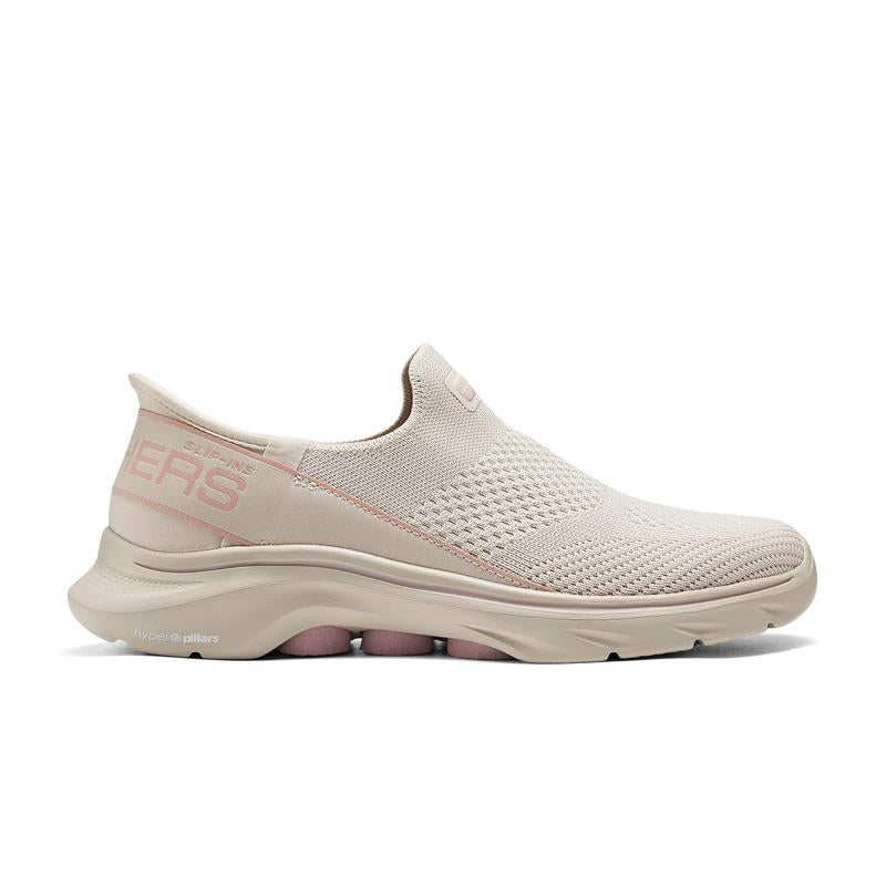 Skechers Go Walk 7 Slip-On Walking Shoes for Women - Comfortable & Lightweight Sneakers for Walking, Travel & Everyday Wear - Style 125231/NTPK
