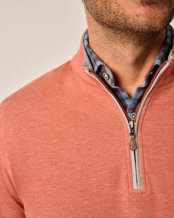 Johnnie-O Men's 1/4 Zip Long Sleeve Shirt - Comfortable & Stylish Golf & Casual Wear for Men