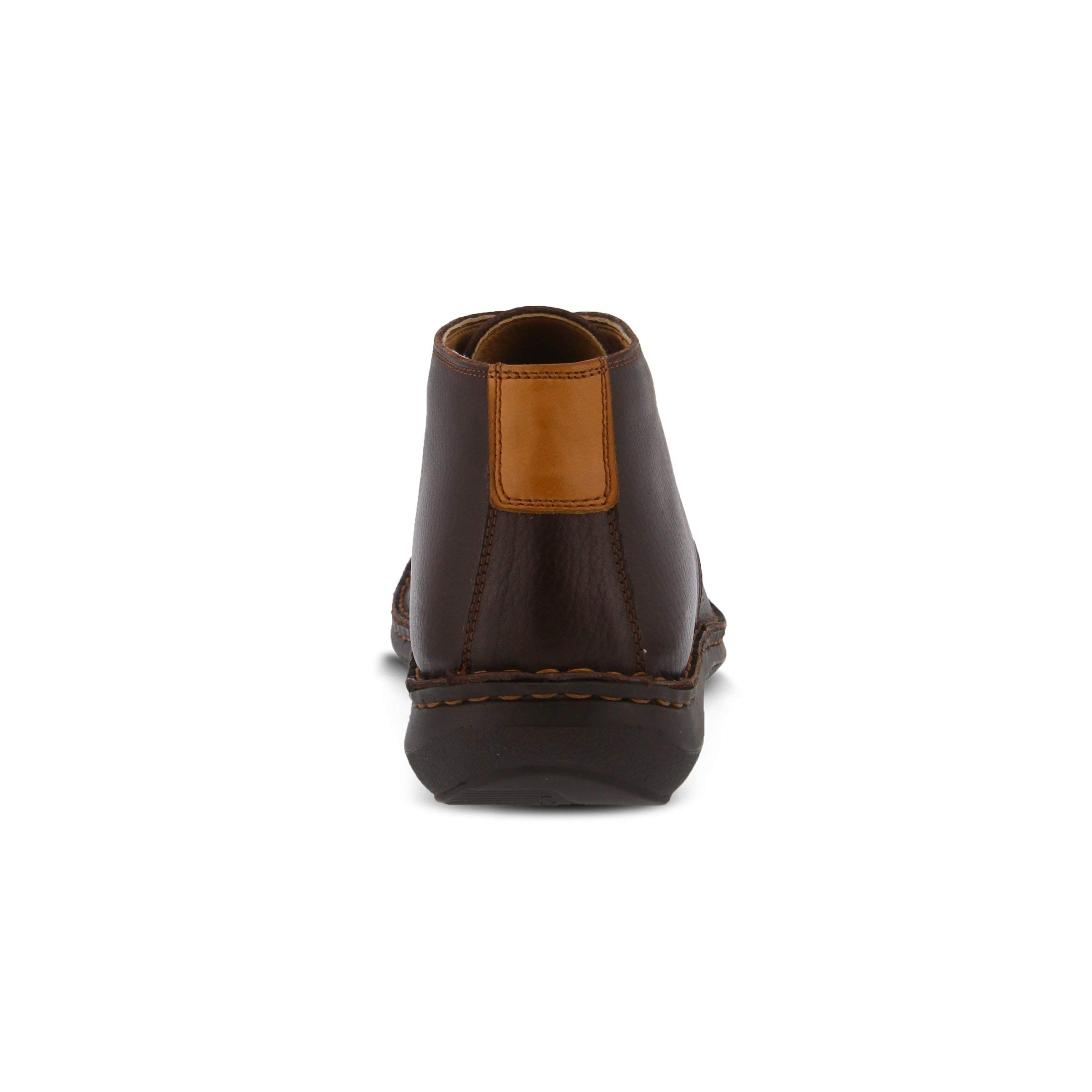 Spring Step Men's Mathias Comfortable Lace-Up Casual Shoes for Walking, Work & Everyday Wear