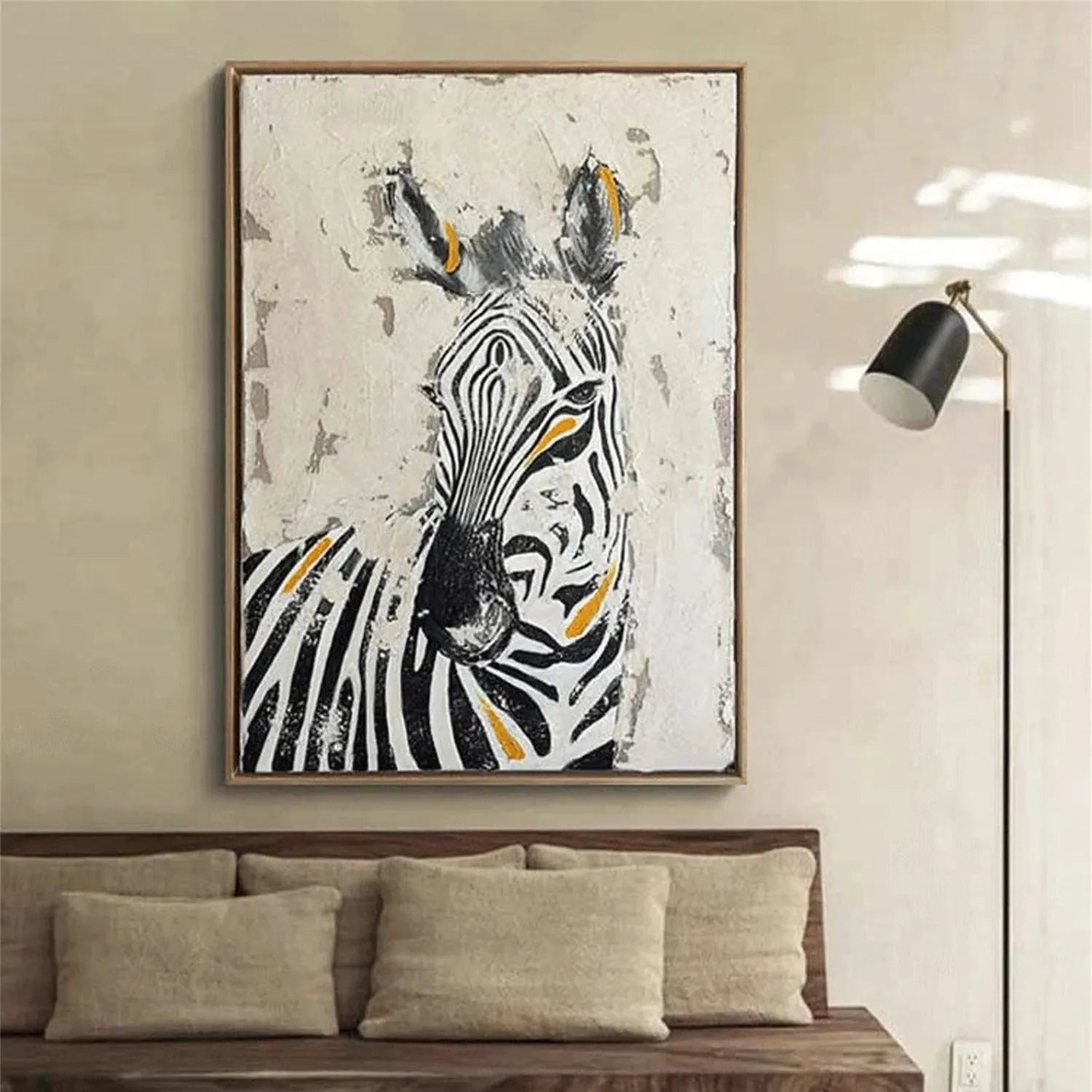Animal Art Painting #AP072 - Handmade Wildlife Canvas Art for Home & Office Decor