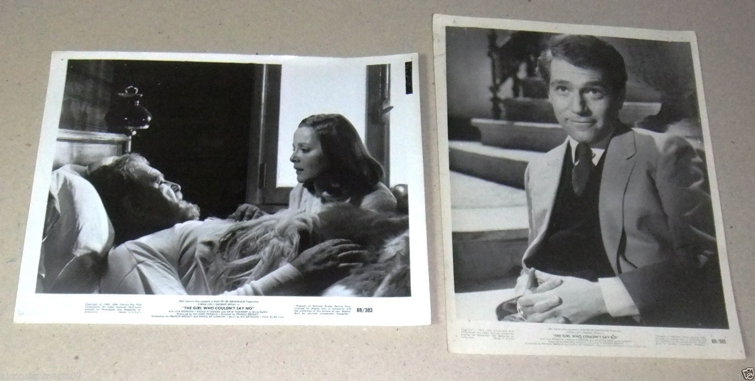 Vintage 1960s The Girl Who Couldn't Say No Original 10x8 Film Photo Set of 14 - Perfect for Movie Memorabilia Collectors, Retro Home Decor & Classic Cinema Displays