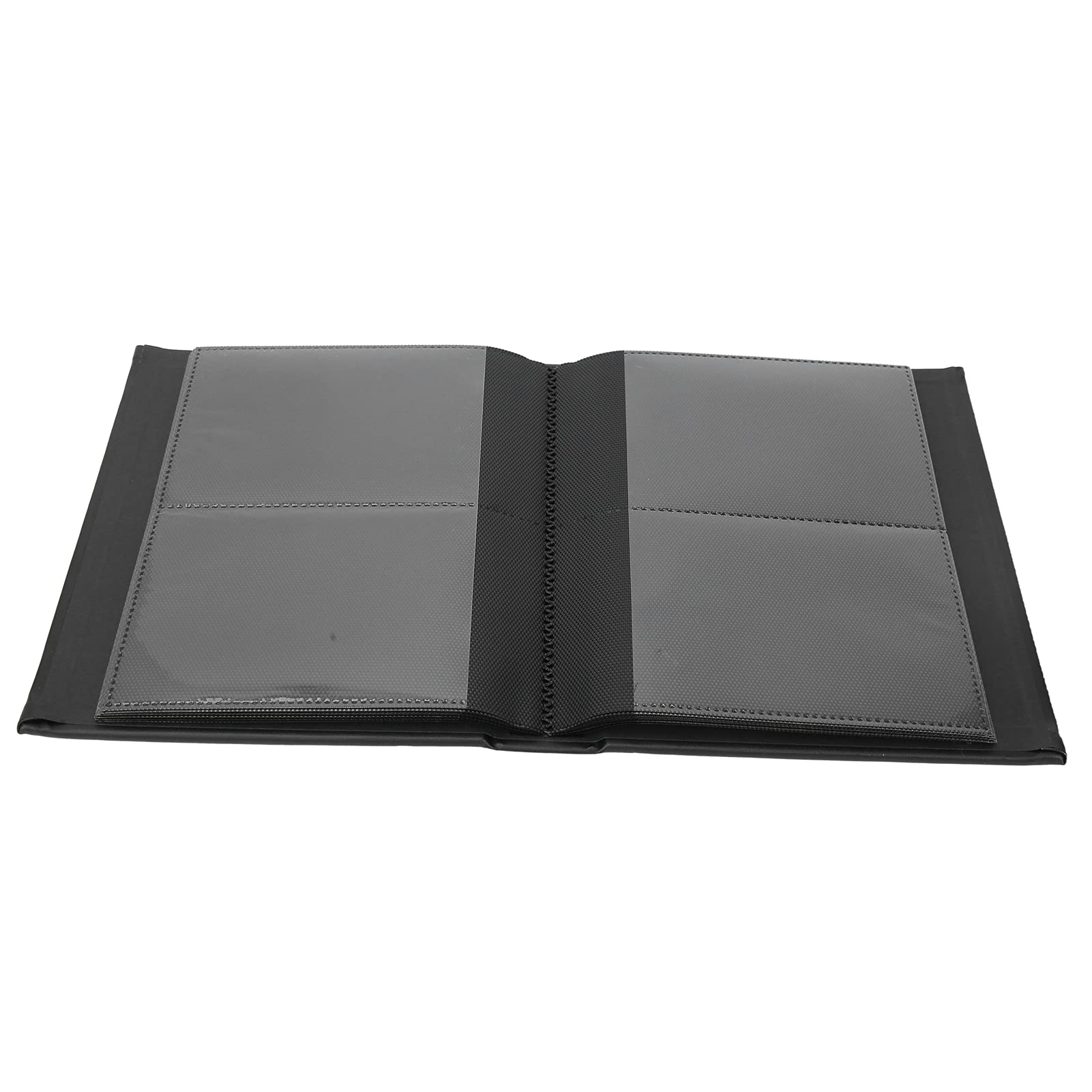 Premium Nail Sticker Display Book - Durable Nail Art Sticker Organizer with 60+ Pages for Professional & DIY Nail Decals Storage | Perfect for Salon, Home Use & Travel (Black)