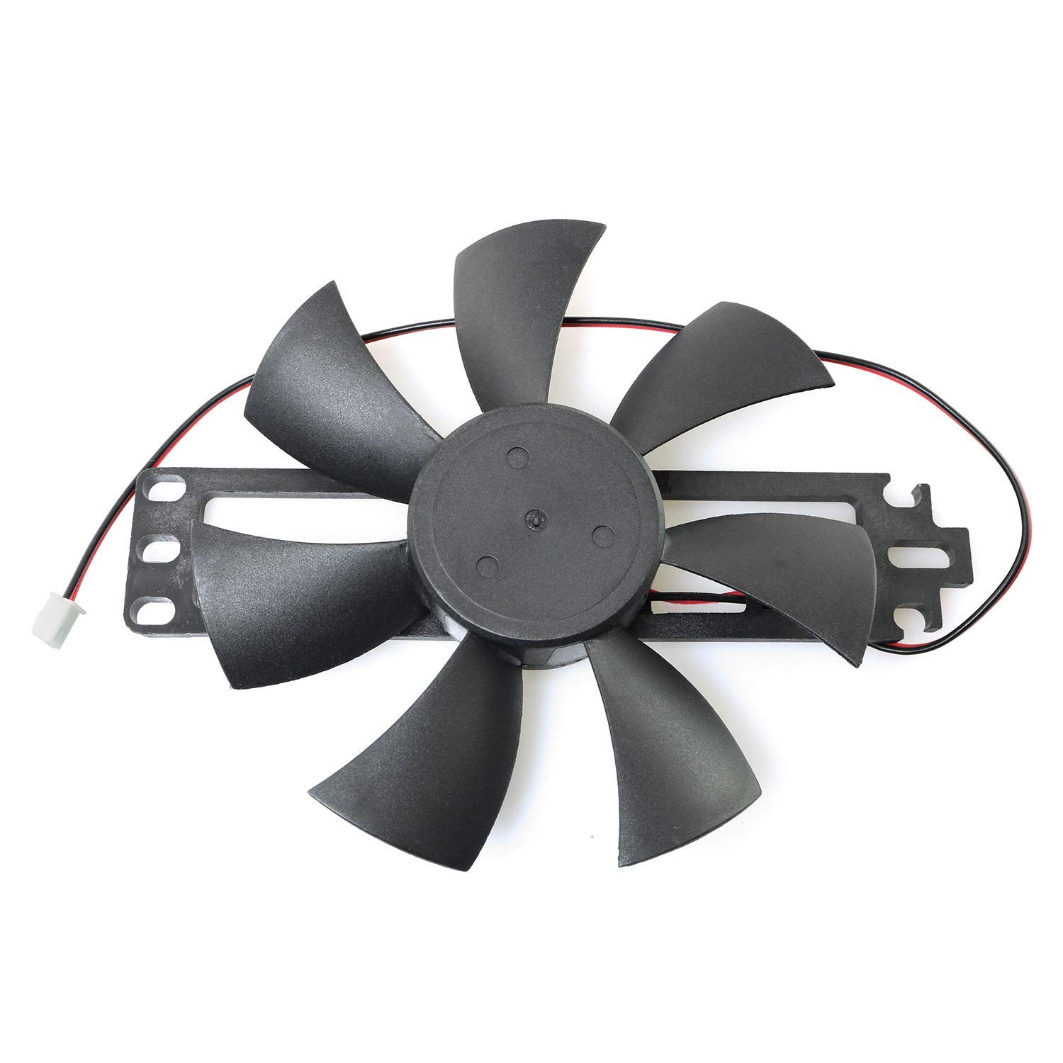 2PCS Black DC 18V Brushless Cooling Fan for Induction Cooker - Quiet & Durable Plastic Fan for Home Kitchen Appliances, Perfect for Stove Cooling & Ventilation