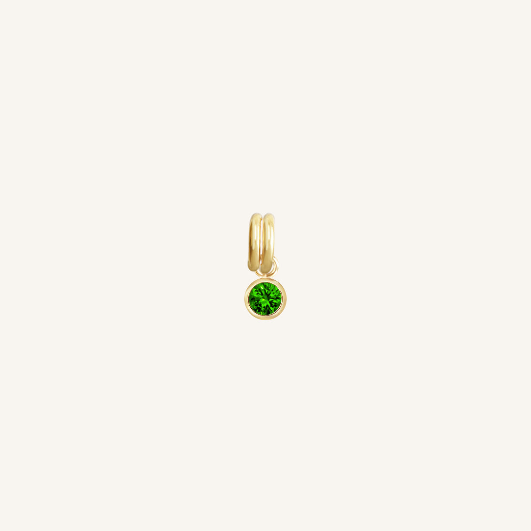 Aura Birthstone Charms - Genuine Gemstone Jewelry for Necklaces & Bracelets - Perfect Gift for Birthday, Anniversary & Special Occasions