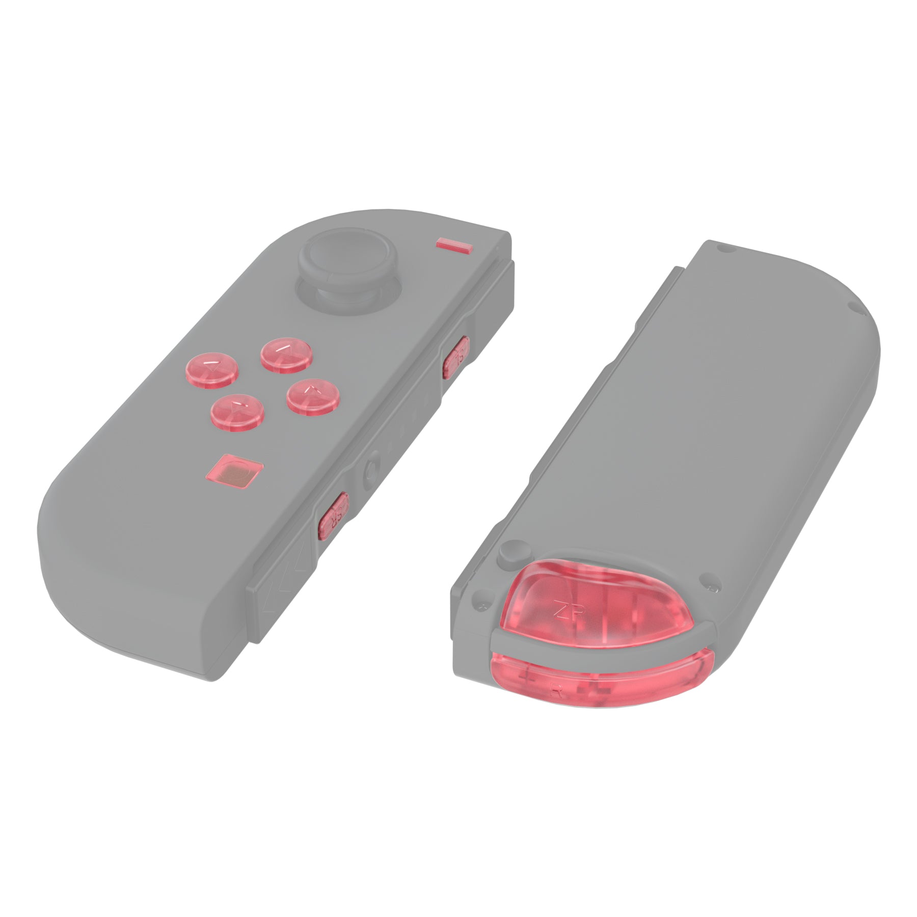 eXtremeRate Cherry Pink Replacement DIY ABXY Buttons Kit for Nintendo Switch JoyCon & OLED JoyCon - Includes Tools, Easy Installation Guide (Shell Not Included) - Perfect for Customizing Your Switch Controller for Gaming Enthusiasts