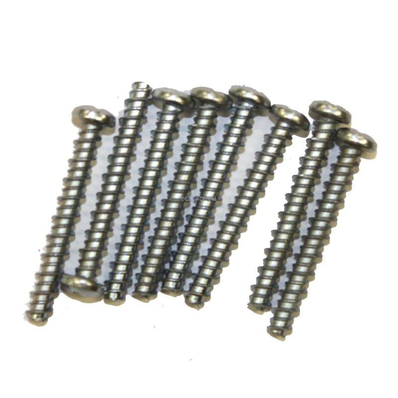 ProTeam 104497 Phillips Screw 4mm x 35mm for Base Cover (8 Pack) - Perfect for Furniture Assembly, Cabinet Installation & Home Repair Projects