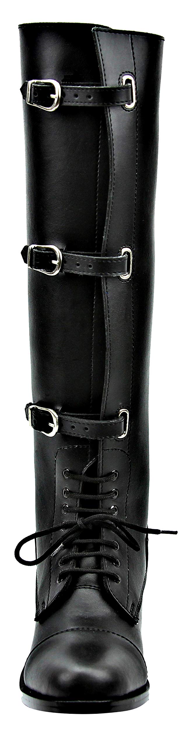 Men's Stallion Field Horse Riding Boots - Stylish Equestrian Boots for Men, Black - Perfect for Horseback Riding, Ranch Work & Outdoor Adventures