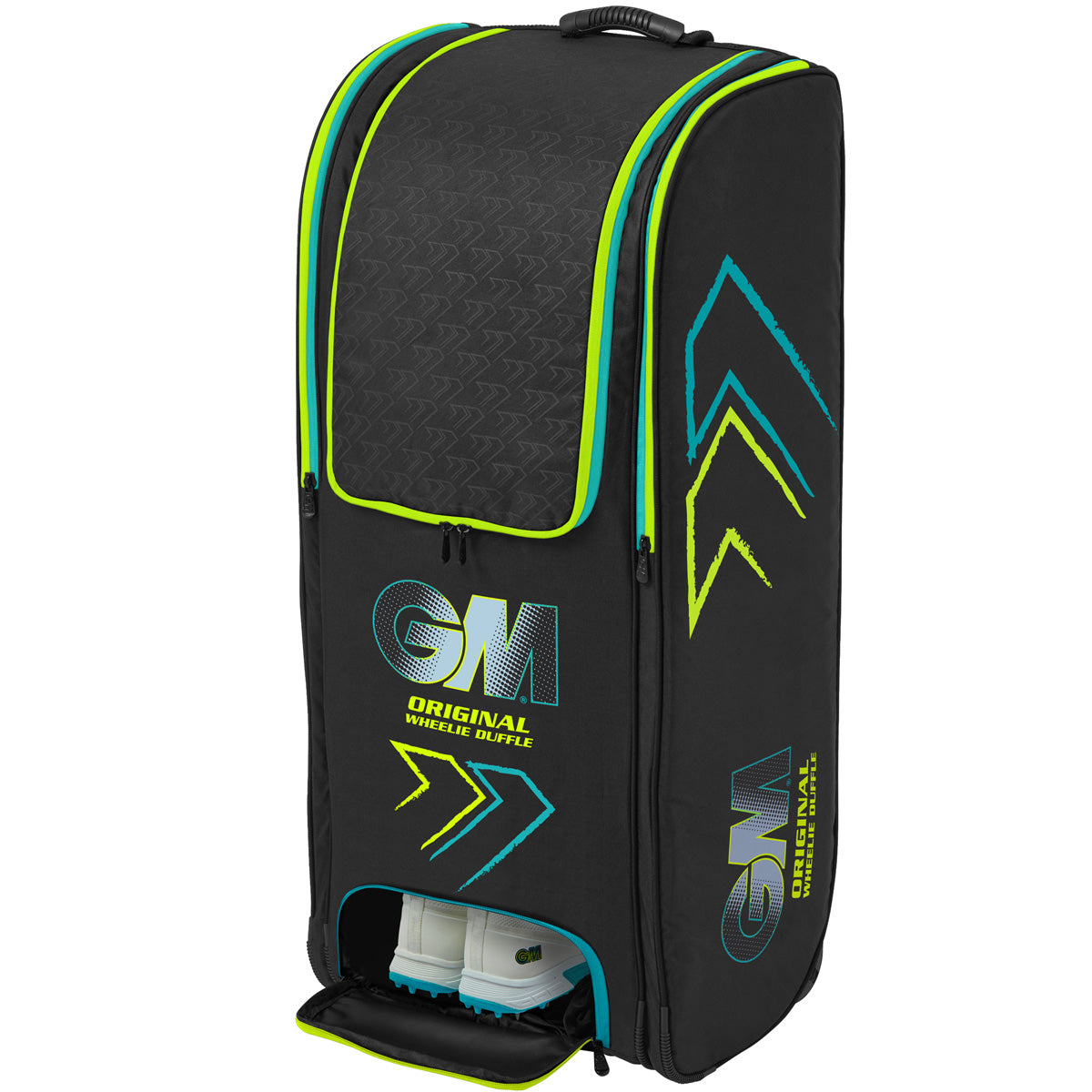 Gunn & Moore Original Wheelie Duffle Cricket Bag 2025 - Premium Cricket Equipment for Travel & Practice - Perfect for Cricket Players, Coaches & Sports Enthusiasts
