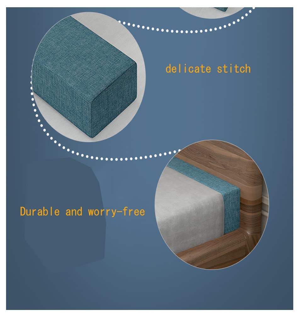 **Thick Bed Wedge Pillow for Headboard & Mattress Gap - Support Cushion for Sofa Armrest, Back Pain Relief & Reading in Bed | Prevents Items Falling Behind Furniture | Perfect for Home, Office & Travel - Great for Watching TV, Nursing, Post-Surgery Support & Relaxing on Couch**