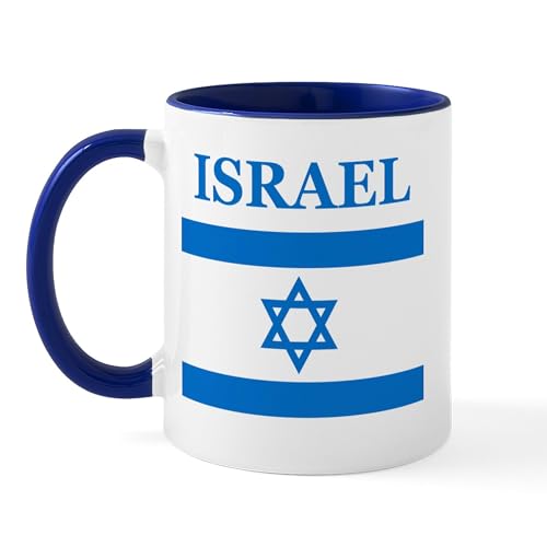 White/Navy Inside - Israel Products Mug