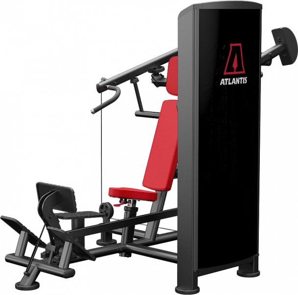 ATLANTIS Converging Shoulder Press Machine - Professional Gym Equipment for Strength Training | Perfect for Home & Commercial Gym Workouts