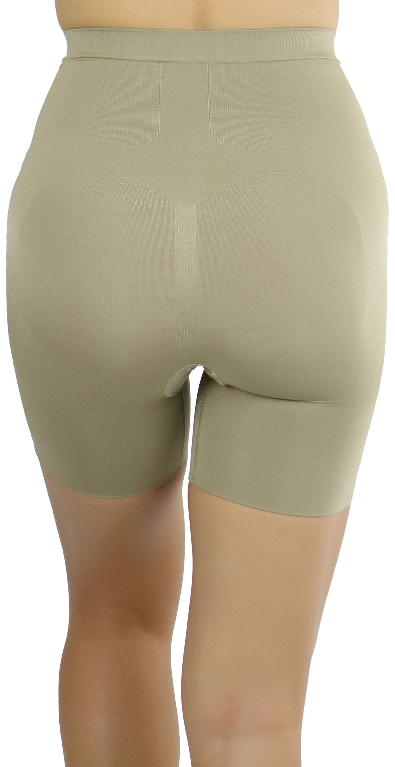 ToBeInStyle Women's High Waisted Body Shaper Boyshirt Girdle - Tummy Control Shapewear for Slimming & Postpartum Recovery - Perfect for Dresses, Workout & Everyday Wear