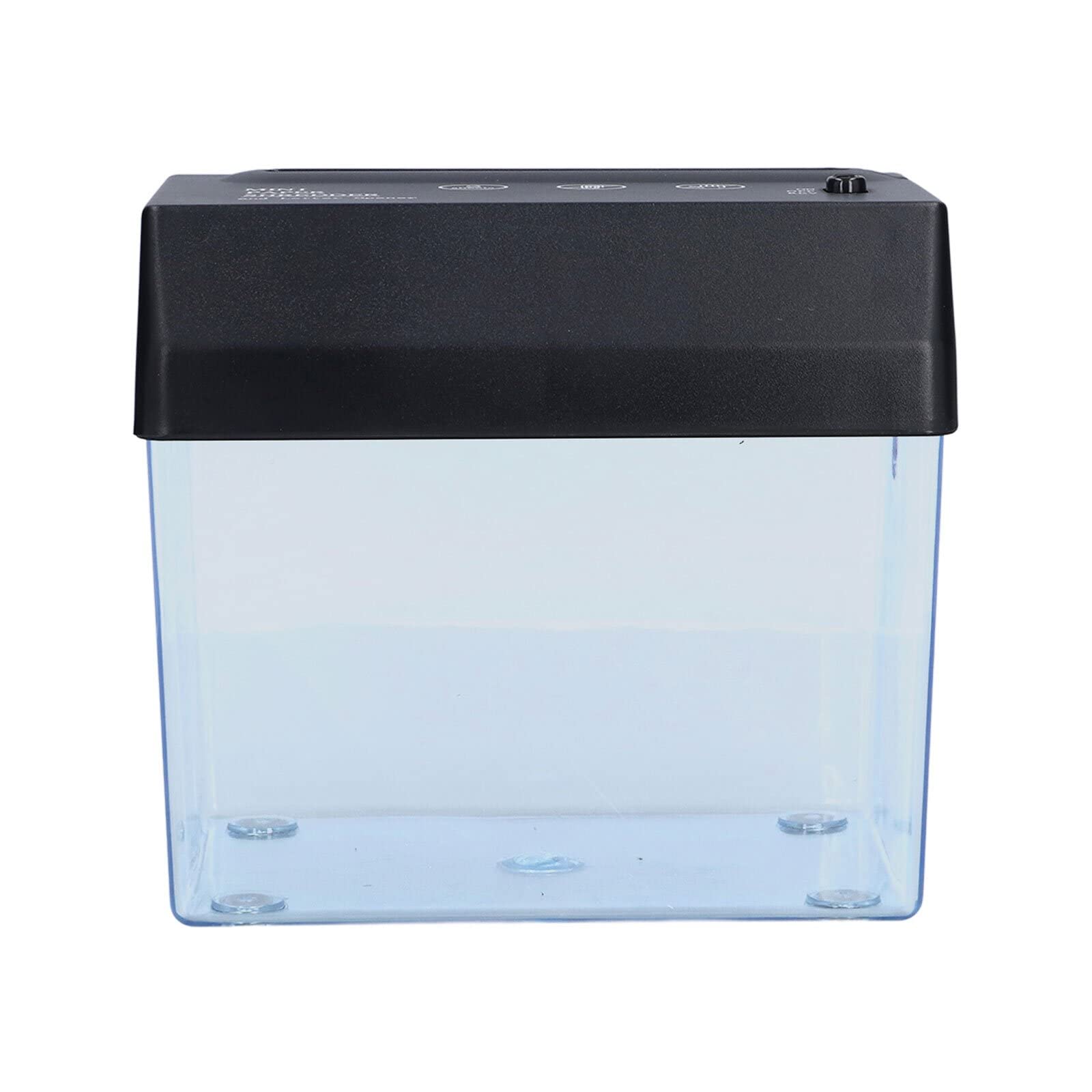 Mini USB A6 Electric Paper Shredder - Portable Home & Office Desktop Document Shredder for Bills, Receipts, Credit Cards | Perfect for Home Office, Small Business & Travel Use