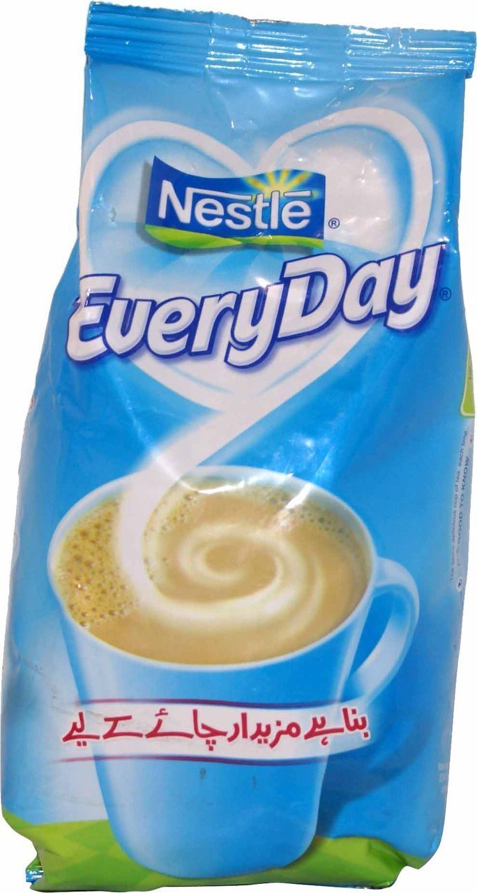 Nestle Everyday Milk Powder 375g - Premium Instant Dry Milk for Coffee, Tea & Baking - Great for Home, Office & Travel Use