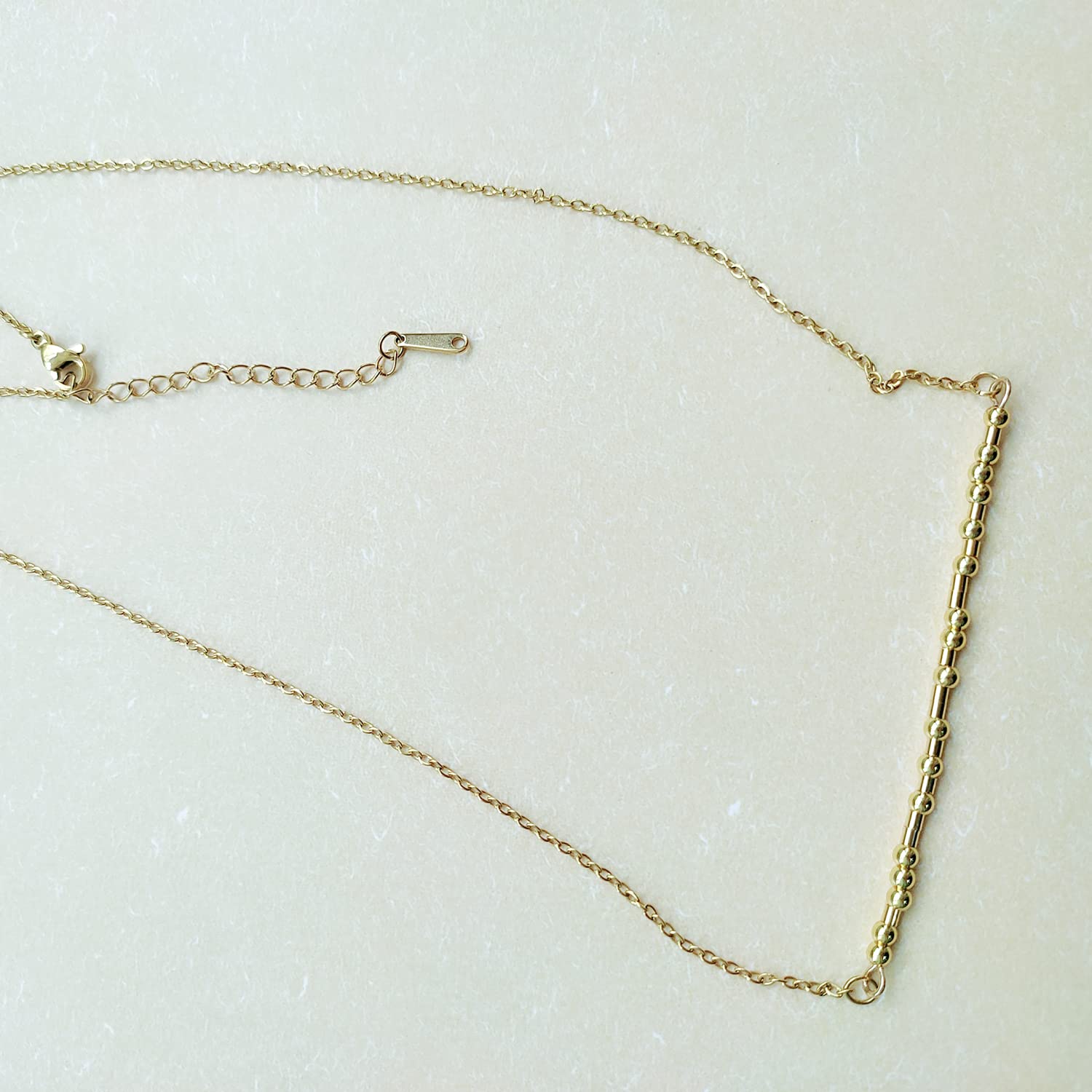 Custom Morse Code Necklace for Women - Personalized Gold & Silver Jewelry - Perfect for Gifts, Anniversaries, and Everyday Wear