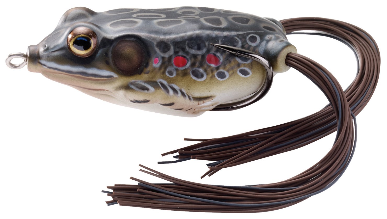 LiveTarget Hollow Body Frog - Topwater Bass Fishing Lure for Weedless Frog Fishing in Ponds & Lakes - Perfect for Heavy Cover & Shallow Water Bass Fishing