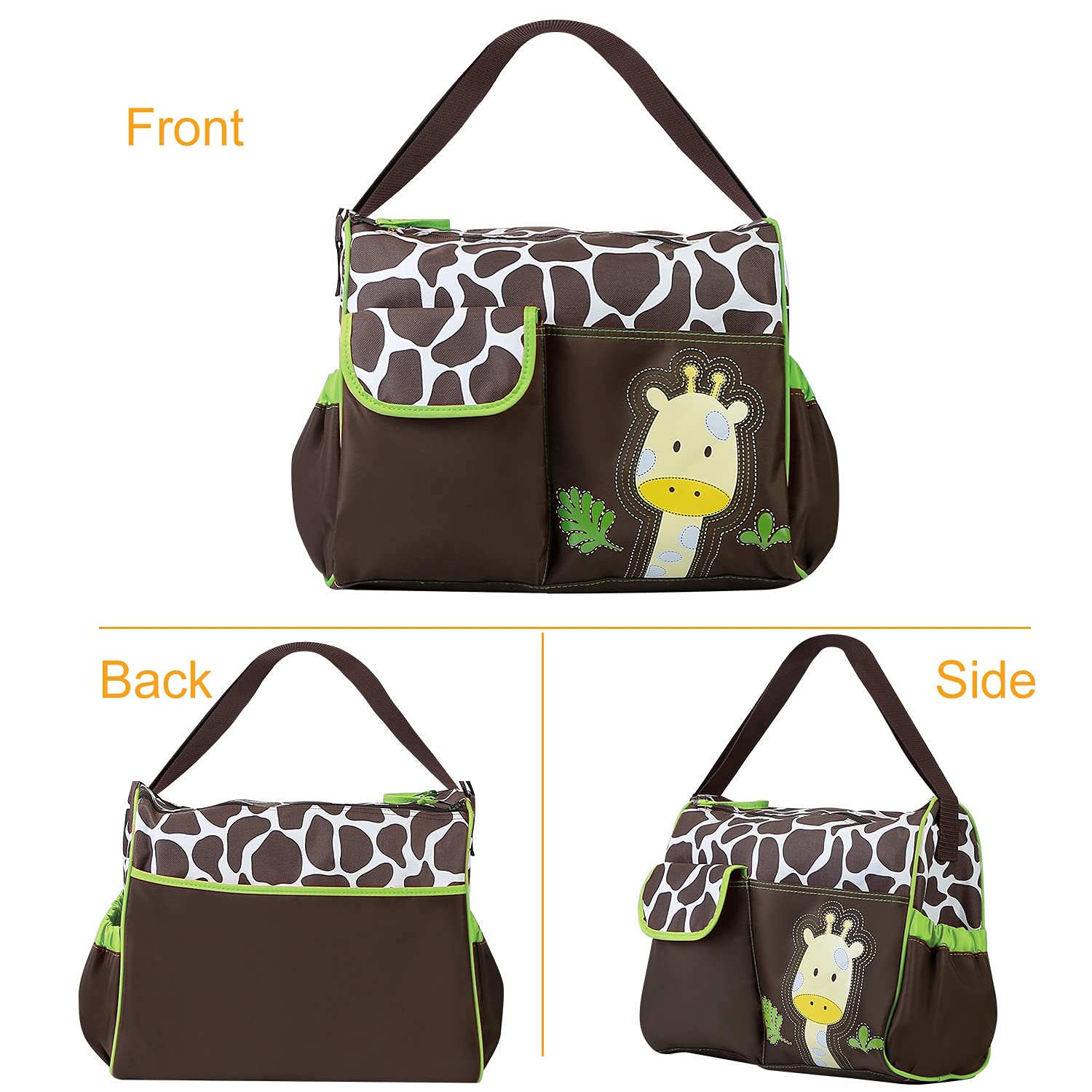 Moclever Diaper Bag Tote with Changing Pad - Baby Essentials for Travel & Outings