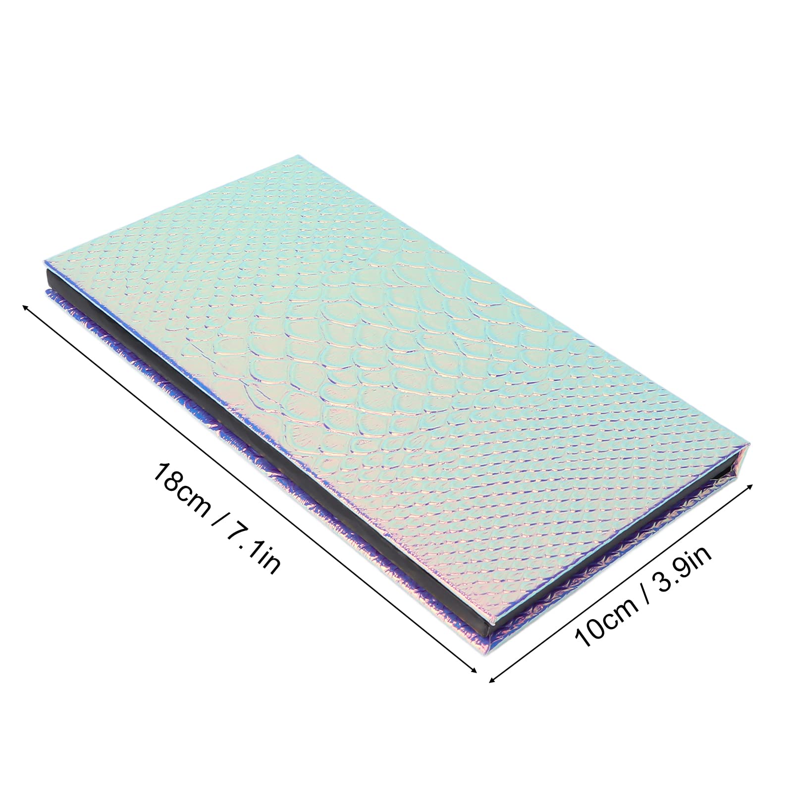 Magnetic Makeup Palette - Portable Eyeshadow & Blush Storage Box with Gradient Design for DIY Cosmetics Organization | Perfect for Travel, Home Vanity & Professional Makeup Artists