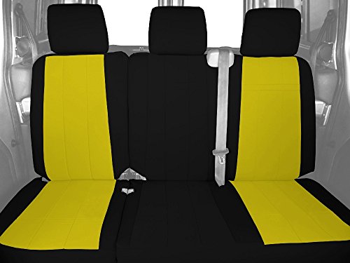Yellow Insert with Black Trim