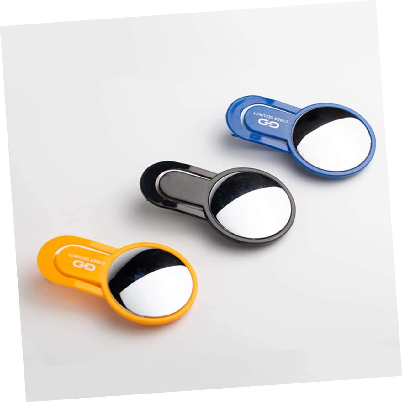Computer Mirror Mini Cubicle Safety Monitor - Laptop Rear-View Mirror for Linux & Mini PC, ABS Desk Office Screen, 132018QLRIP4 - Ideal for Home, Office, and Workspace Setup
