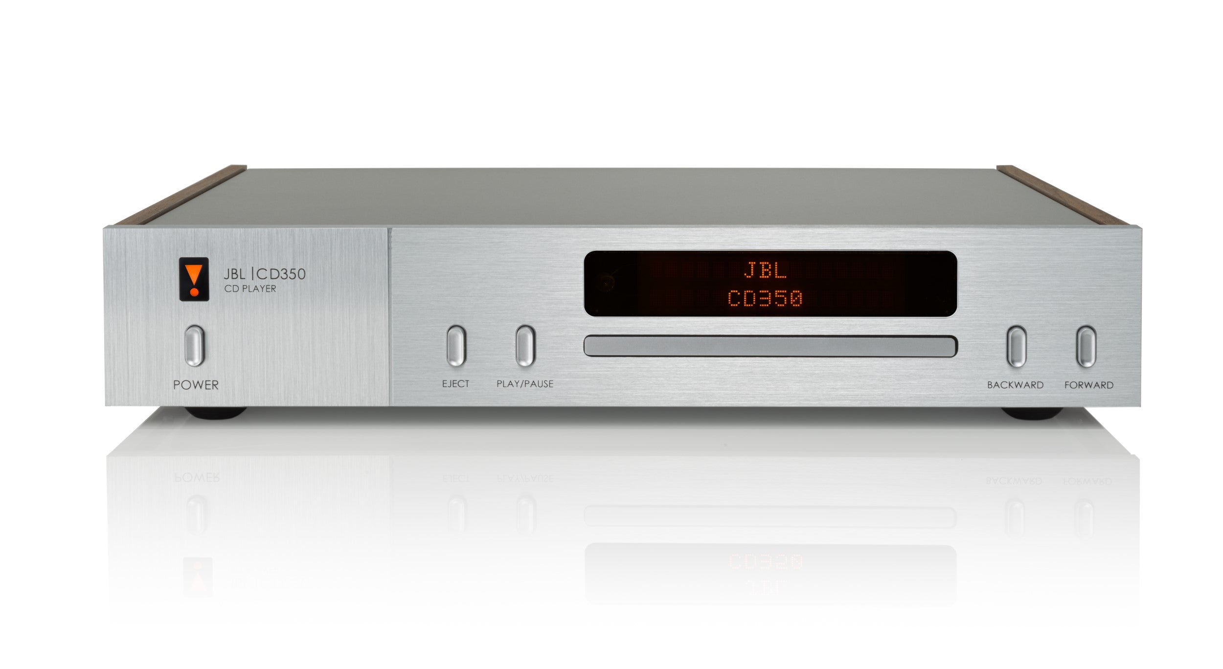 JBL CD350 Classic CD Player with High-Quality Sound - Portable CD Player for Home, Car, and Office Use - Perfect for Music Lovers and Audiophiles