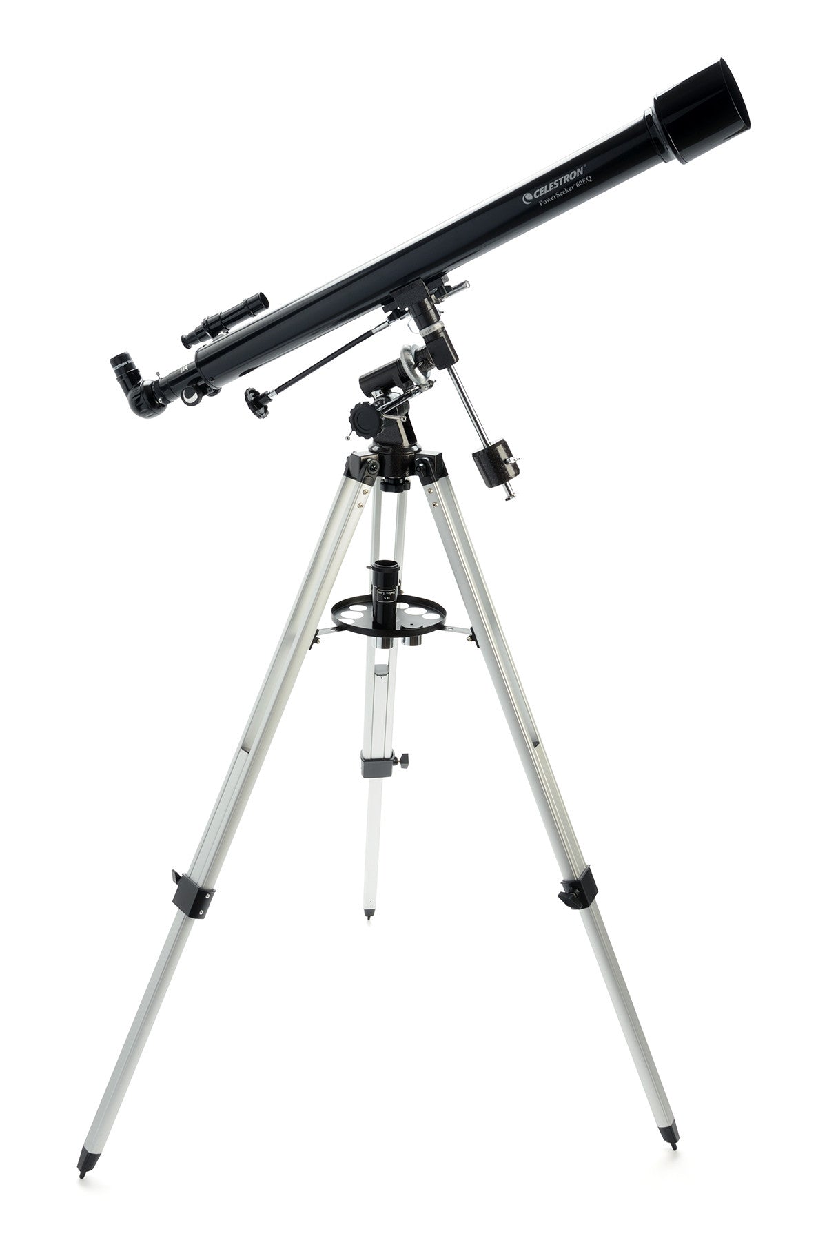 PowerSeeker 60EQ Telescope - 70mm Aperture Refractor Telescope for Beginners with EQ Mount & Tripod - Perfect for Stargazing, Moon Observation & Astronomy Learning