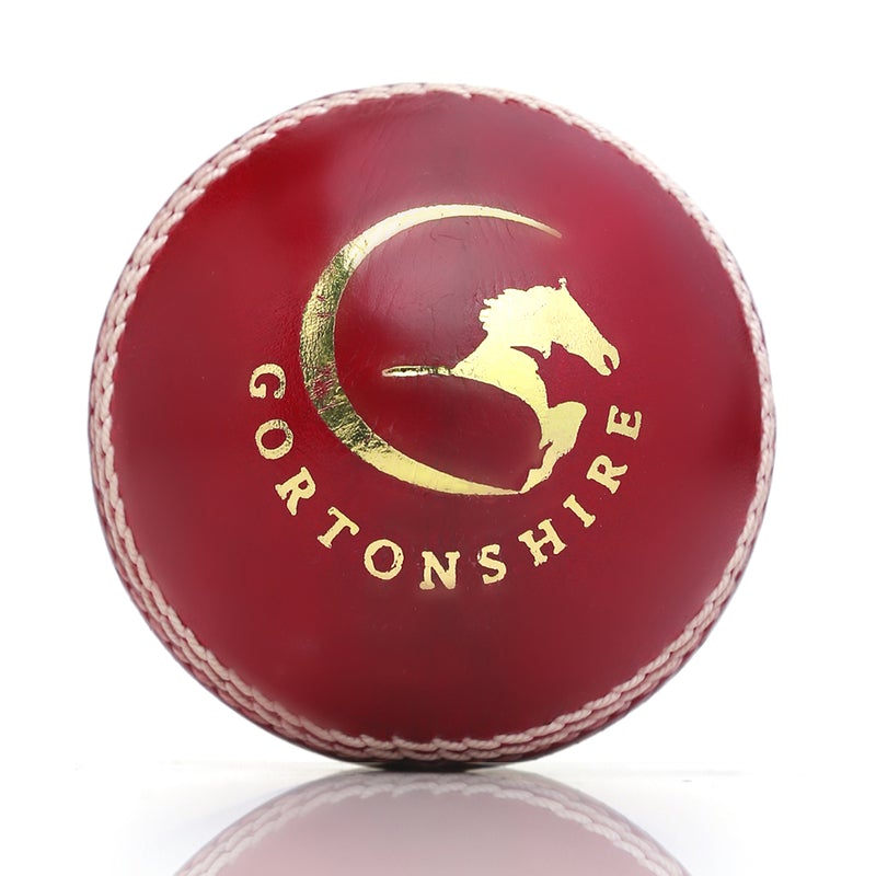 Gortonshire Premium Leather Heavy Cricket Ball 250g & 300g - Professional Practice & Match Play for Cricket Enthusiasts