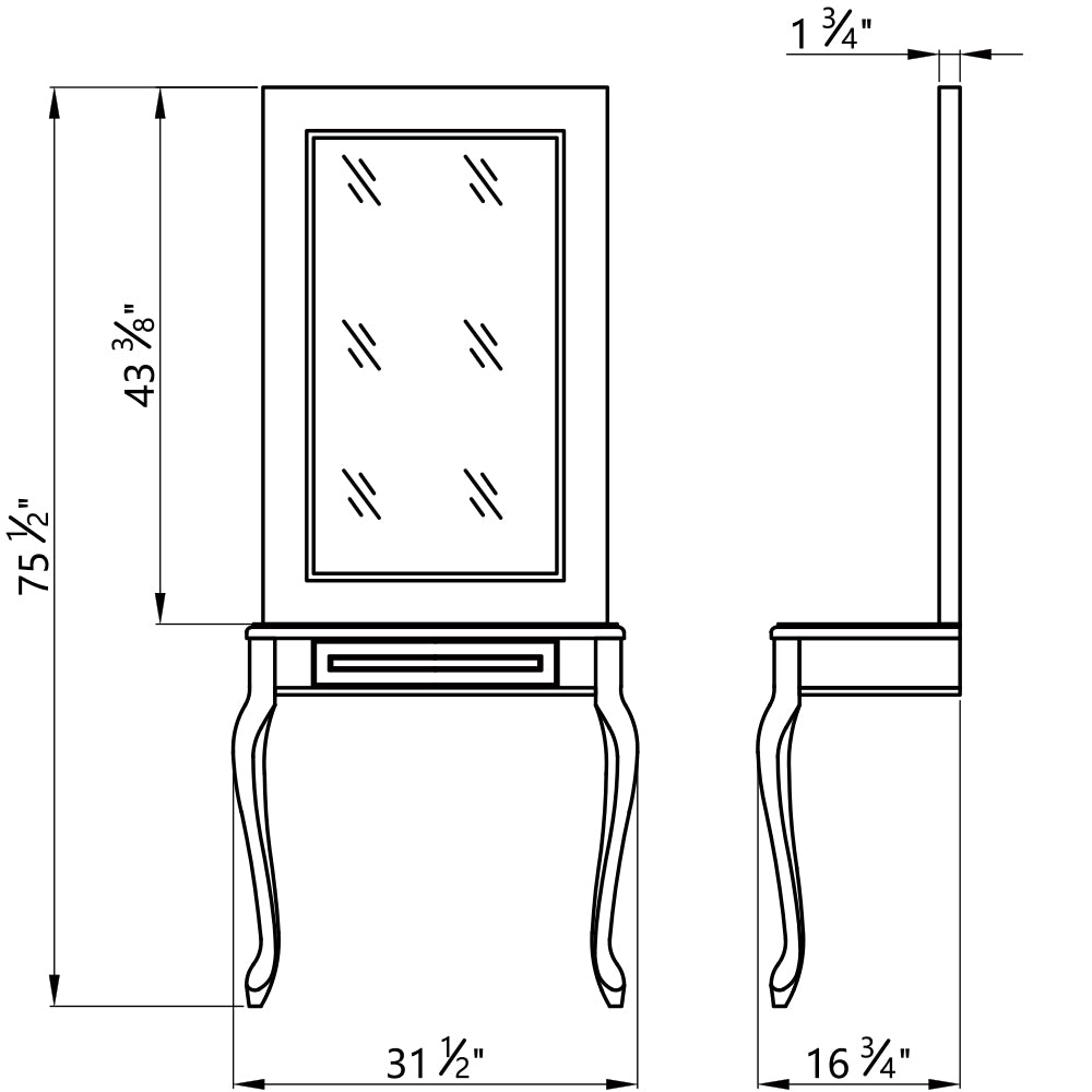 Amanda Professional LED Lighted Makeup Vanity Mirror with Touch Control - Perfect for Home, Salon & Travel Beauty Styling
