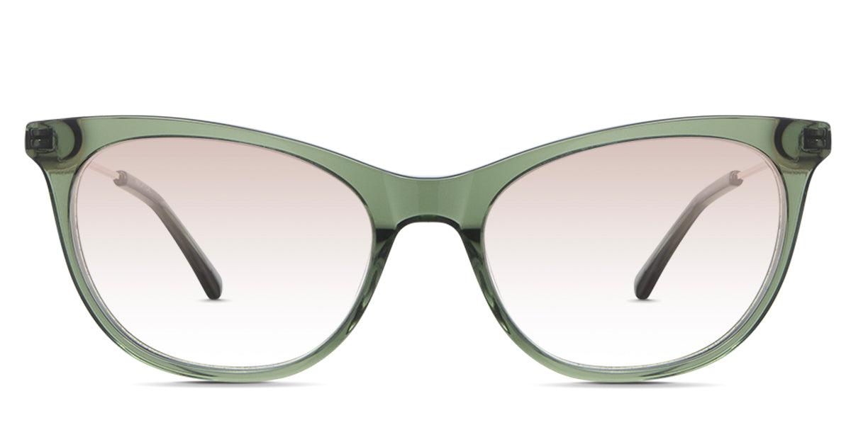 Gaia Women's Prescription Tinted Glasses - Stylish UV Protection Eyewear for Reading, Driving & Outdoor Activities