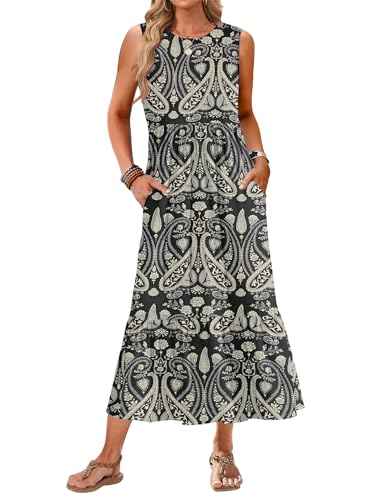 Paisley Floral Black