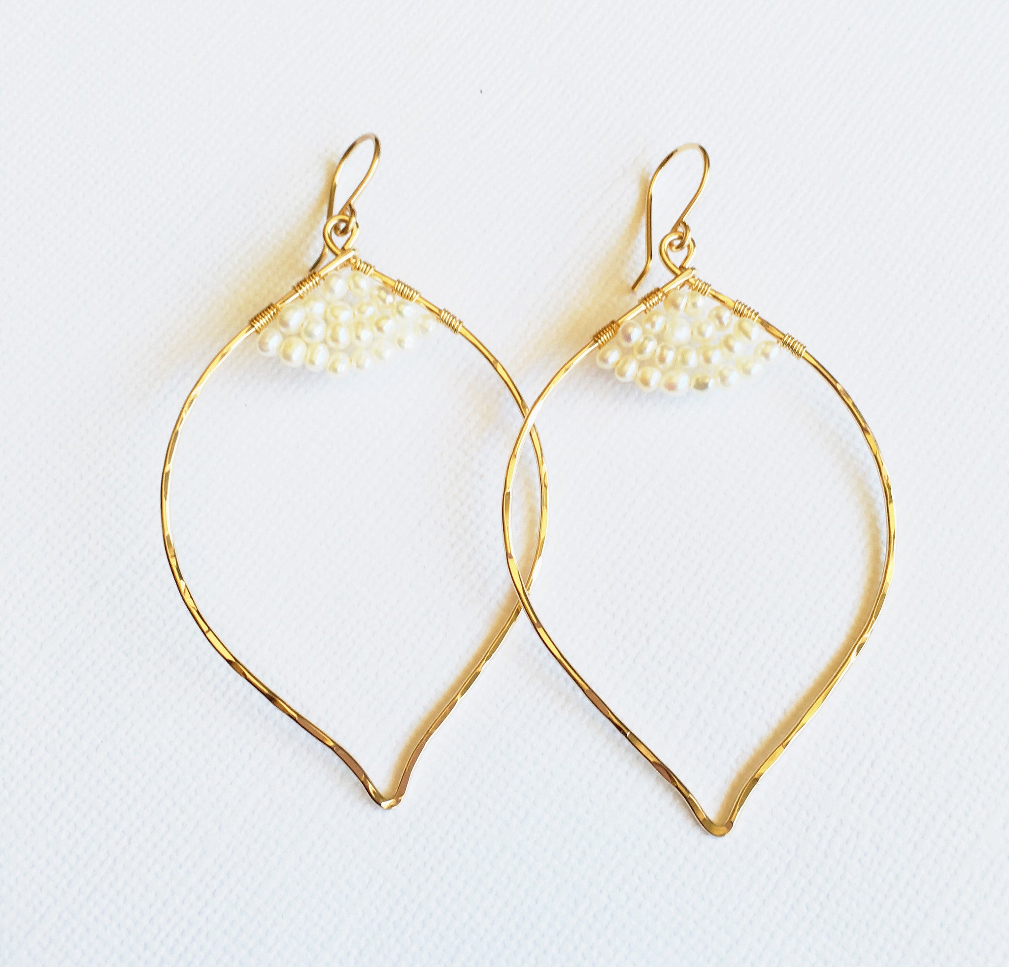 Malie Pearl Earrings (E168) - Elegant Dangle Earrings for Women, Perfect for Weddings, Parties & Special Occasions
