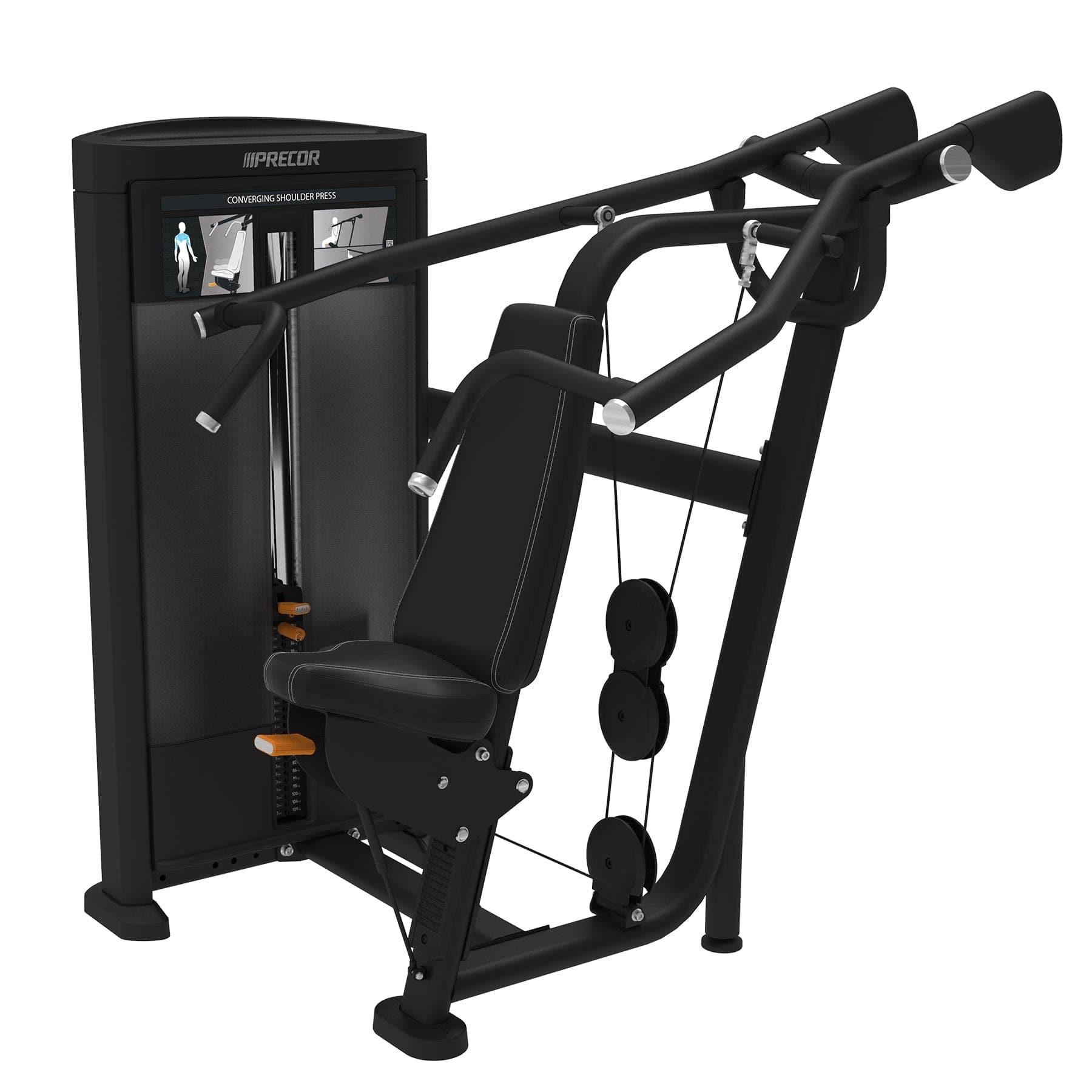 Precor Resolute Series Converging Shoulder Press (RSL0515) - Professional Gym Equipment for Home & Commercial Use - Build Strong Shoulders & Upper Body Strength