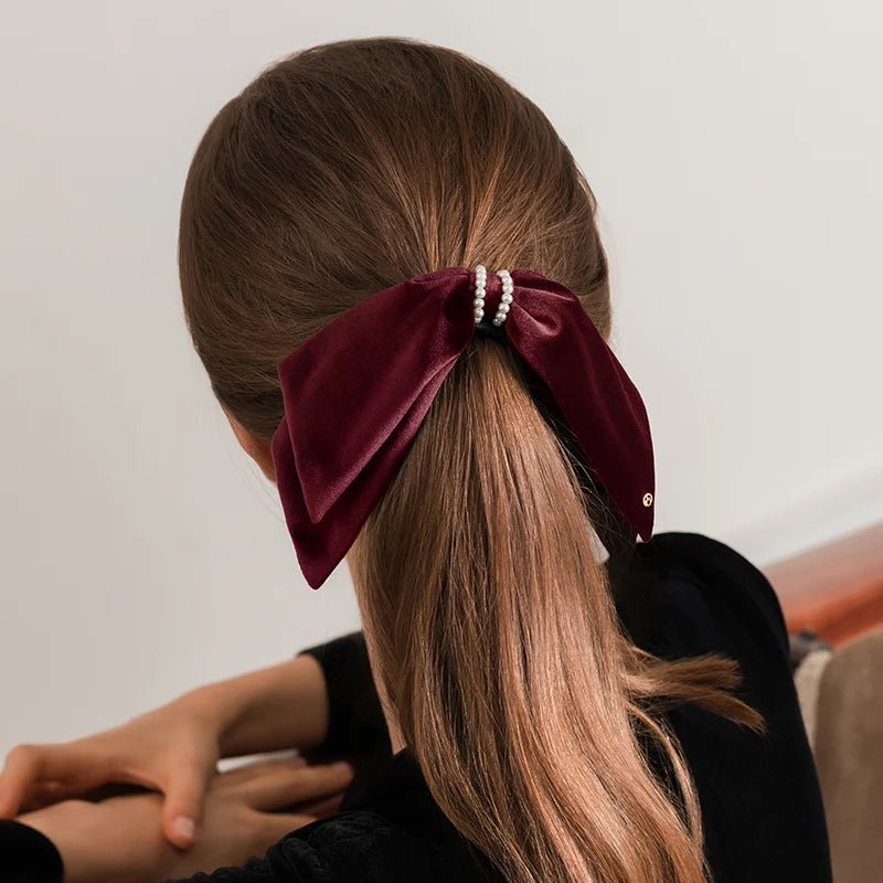Elegant Jeweled Ponytail Holder Hair Clip - Perfect for Parties, Weddings & Everyday Glamour