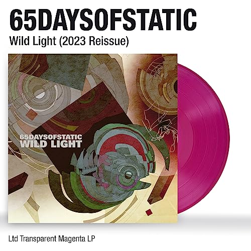 65daysofstatic Wild Light (Reissue 2023) Vinyl LP - Alternative Rock Post-Rock Electronic Music for Home Listening & Record Collectors
