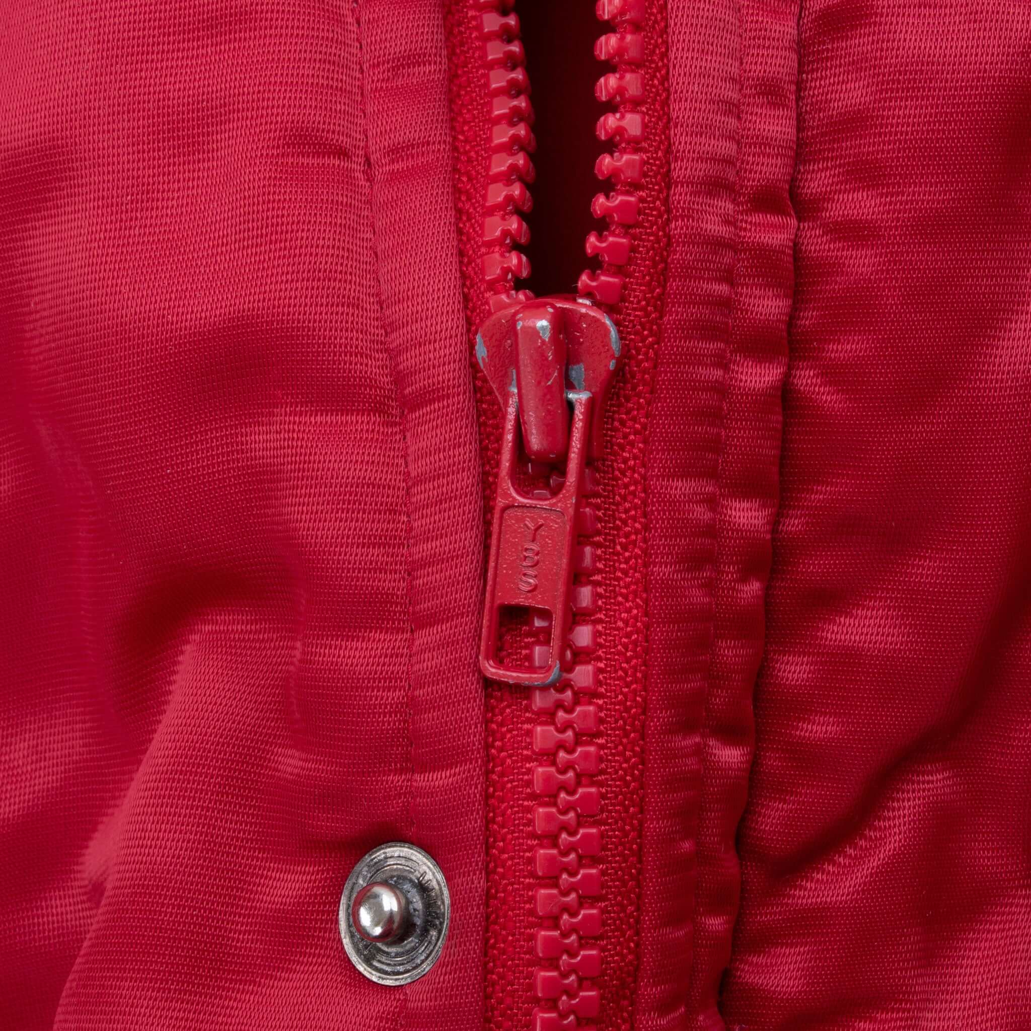 Vintage FUBU Red Satin Bomber Jacket 2000s XL - Hip Hop Streetwear Fashion for Men, Perfect for Concerts, Parties & Retro Style Outfits