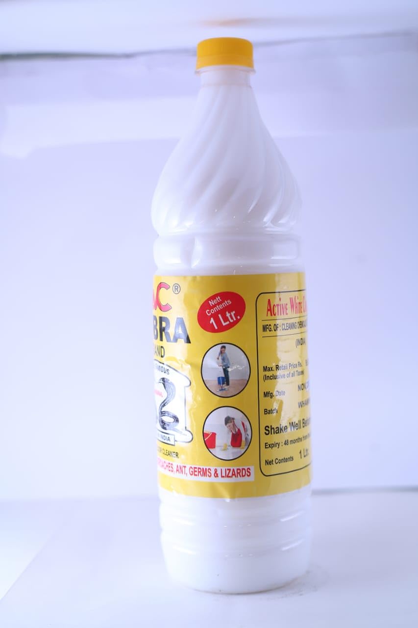 White Floor Cleaner - 100% Stain Removal for Sparkling Clean Floors | Long-Lasting Fresh Fragrance | Ideal for Tile, Hardwood & Laminate Surfaces