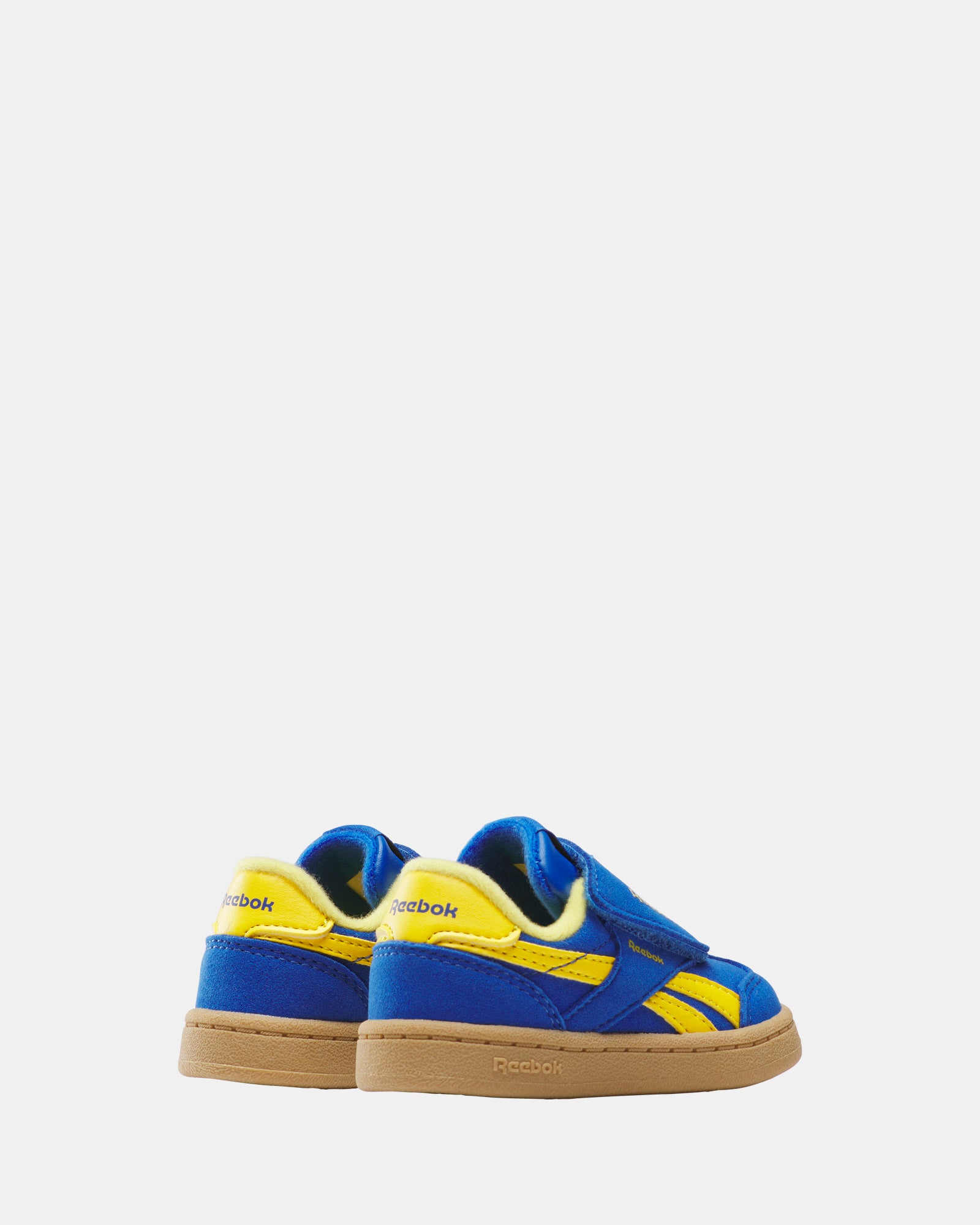 Reebok Smash Edge Hook & Loop Training Shoes - Optimum Blue/Golden Haze/Gum - Lightweight & Durable for Gym, Running, and Casual Wear