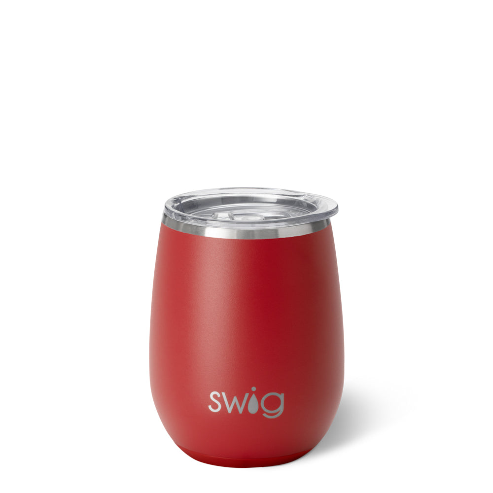 Premium 14oz Stemless Wine Glass Set - Shatterproof & Elegant for Red, White, and Rosé - Perfect for Parties, Weddings, and Home Entertaining