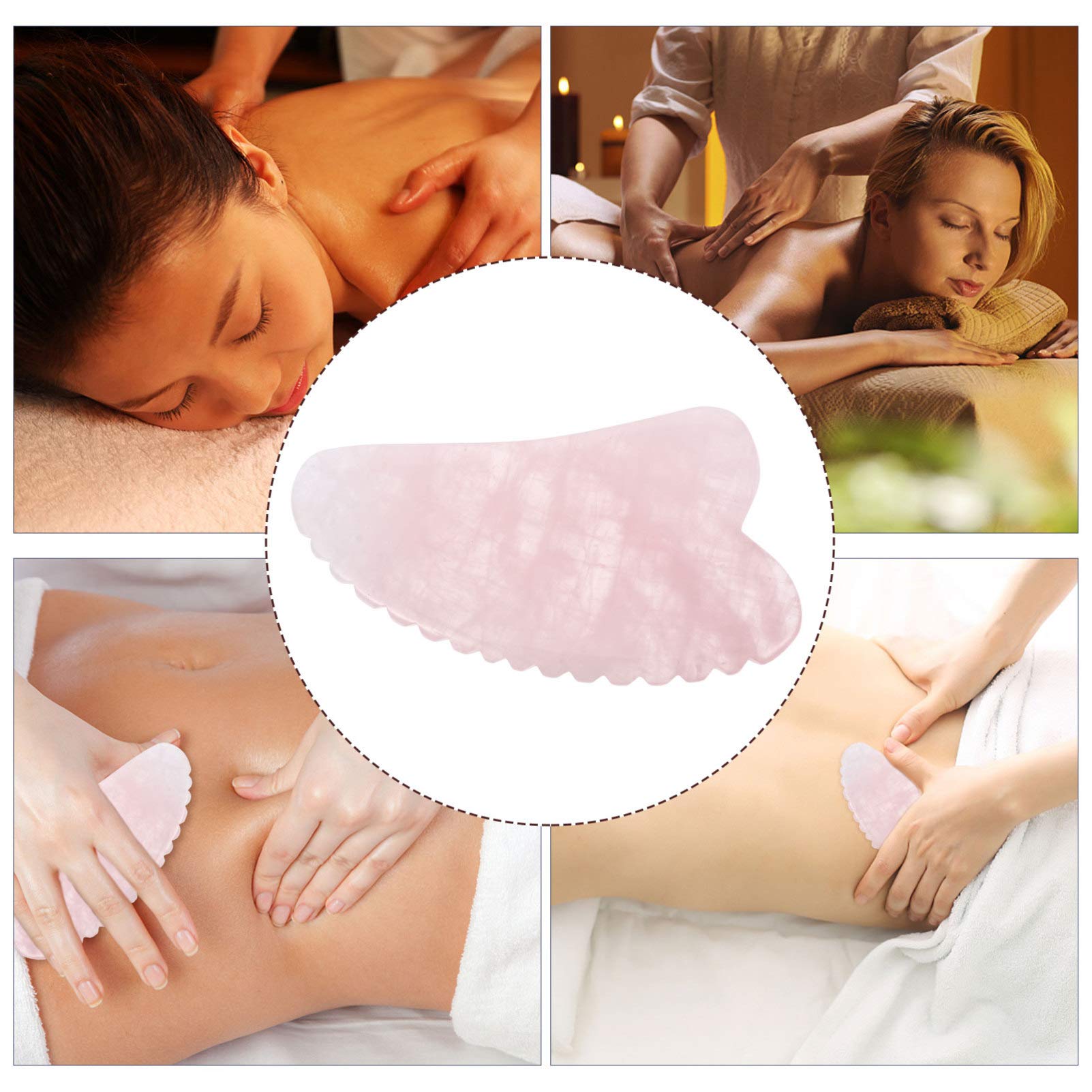 1pc Body Scraping Board - Professional Gua Sha Massage Tool for Relaxation & Pain Relief - Spa, Home Use, Muscle Recovery, Detox & Skincare - Durable Scraper Plate for Face & Body