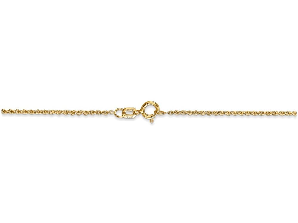 FJC Finejewelers 14k Gold 1.1mm Rope Chain Necklace for Women - Dainty & Elegant Jewelry Gift for Birthday, Anniversary & Everyday Wear