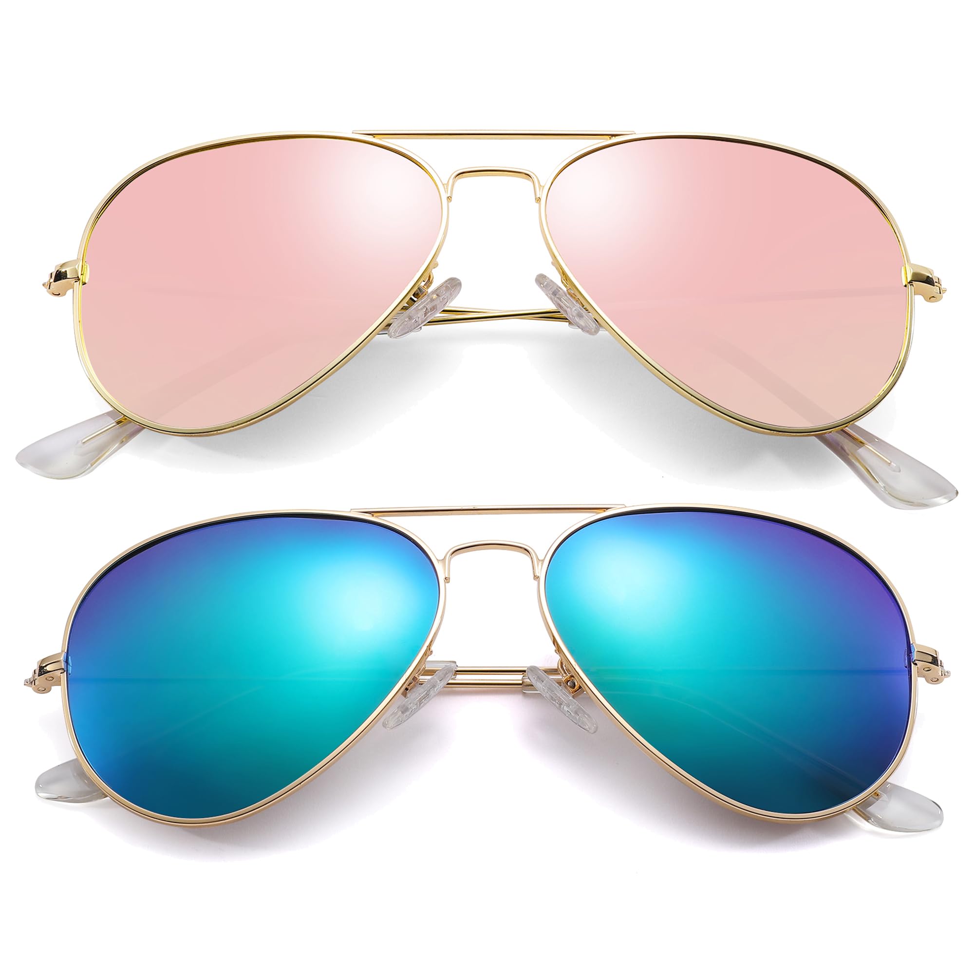 Pro Acme Aviator Sunglasses for Men & Women - Classic Polarized Lenses with UV400 Protection - Perfect for Driving, Travel & Outdoor Activities