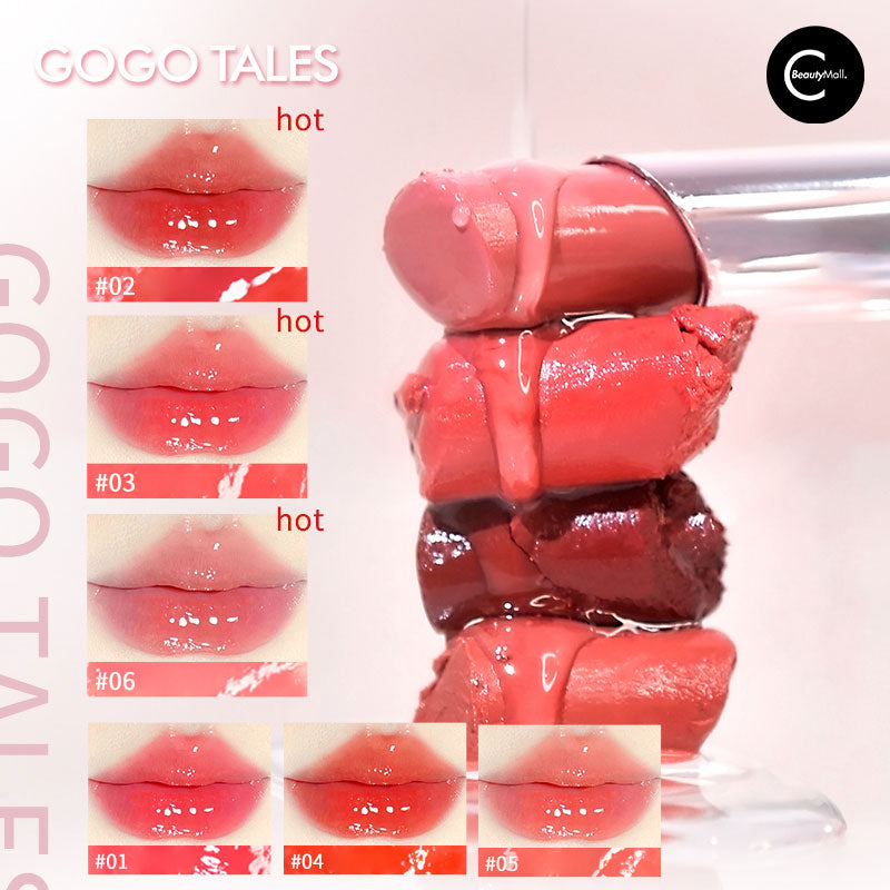 Gogotales Little Gem Ballet Gloss Lipstick - Hydrating Shine Lipstick with Sheer Color, Vegan & Cruelty-Free - Perfect for Everyday Wear, Date Night & Special Occasions