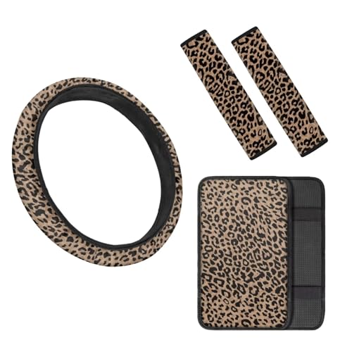 Brown Leopard Print