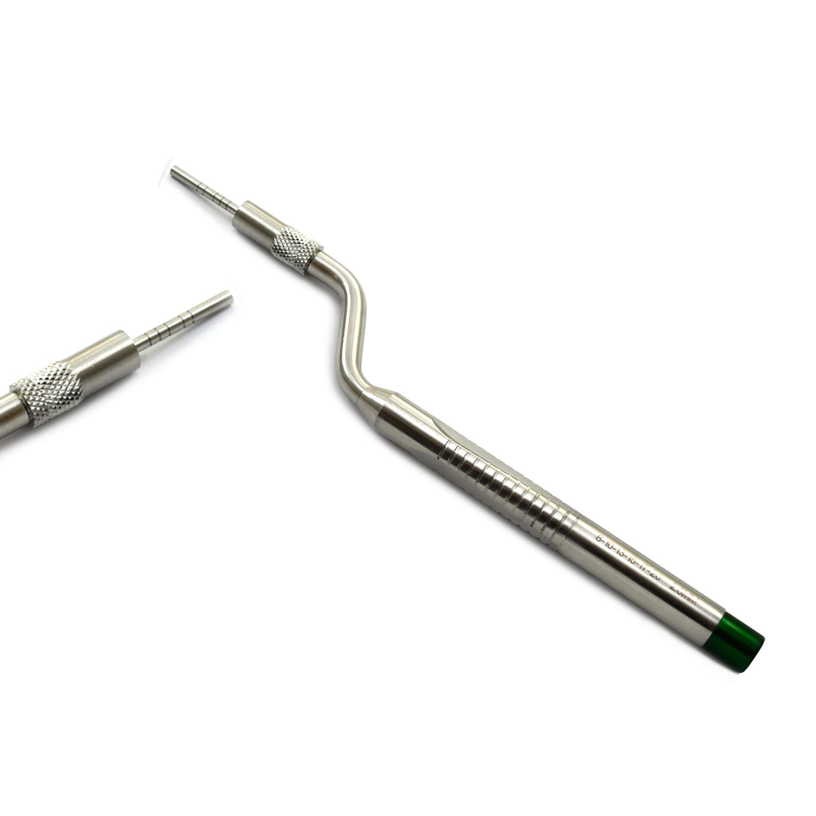 Professional Dental Osteotome Periotome Set - Curved Luxating Elevator for Implant Surgery, Orthodontic PDL Teeth & Root Extraction | Surgical Dental Instruments for Dentists & Oral Surgeons | Perfect for Dental Clinics & Oral Procedures