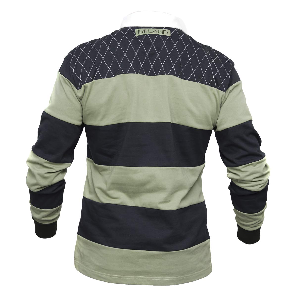 Premium Croker Green & Black Rugby Jersey - Breathable & Durable for Men & Women - Perfect for Rugby Matches, Training & Fan Support