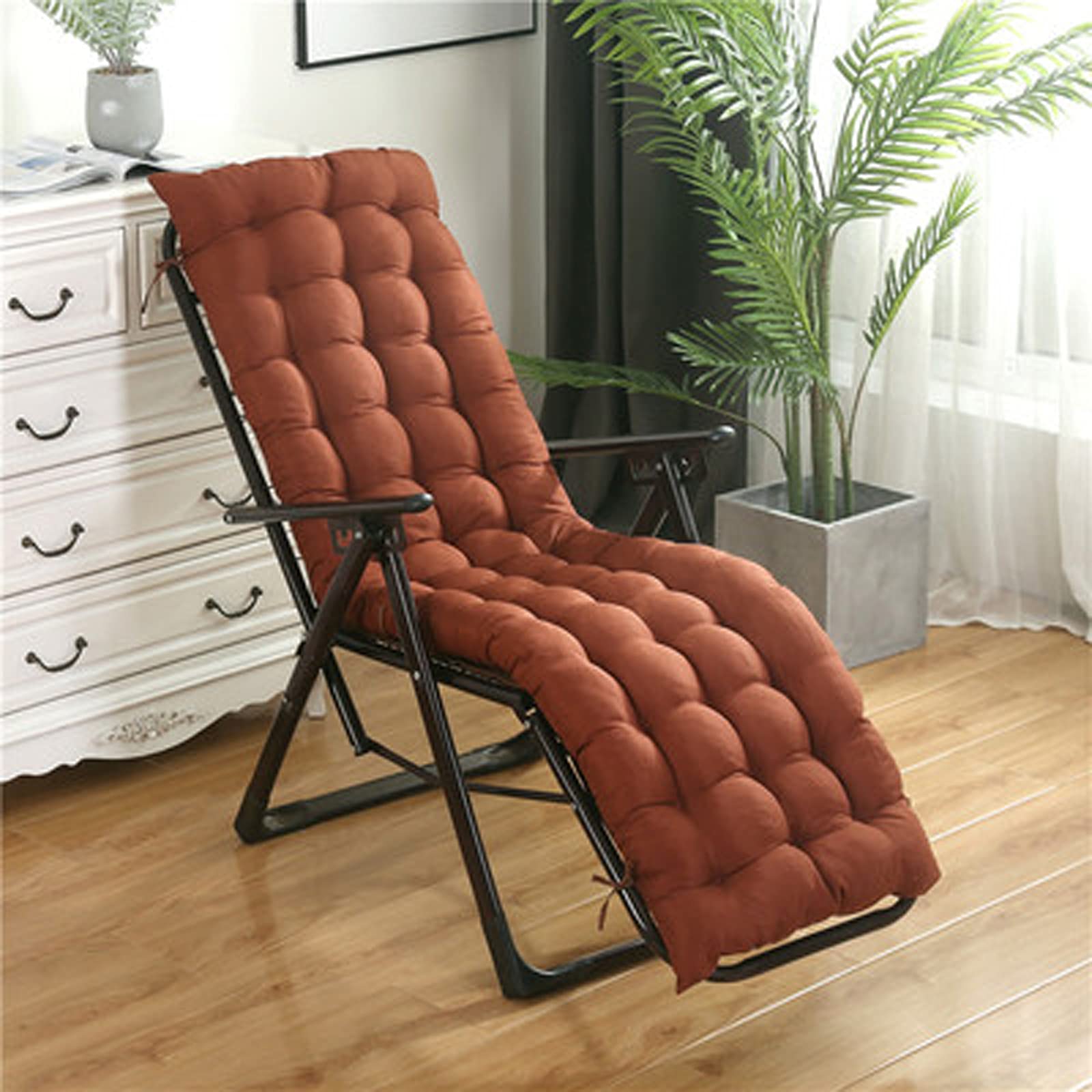 Premium Thick Long Sun Lounger Chair Cushion - 61