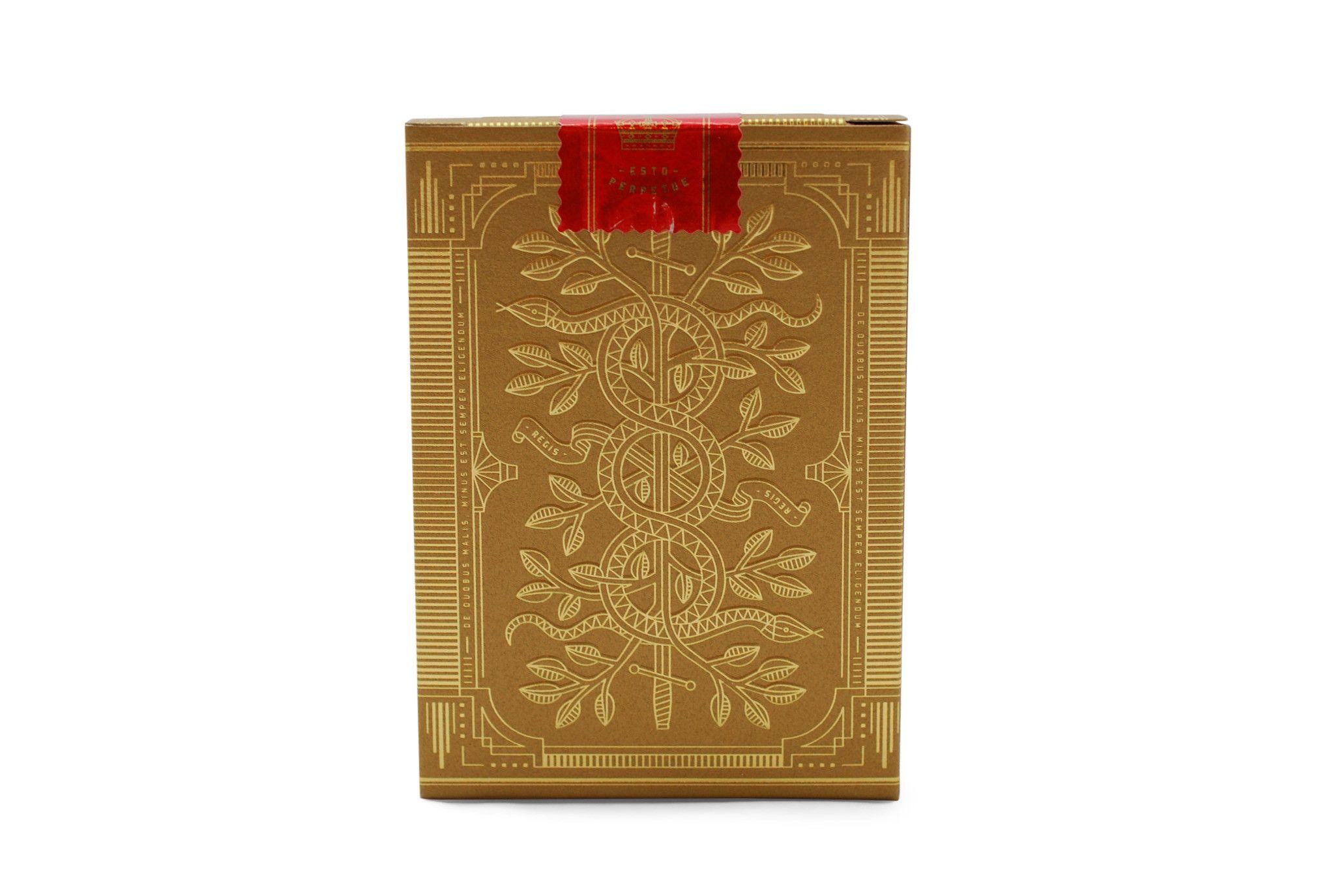 24K Gold Monarch Playing Cards - Premium Luxury Poker Deck for Collectors & Card Games - Perfect for Magic Tricks, Poker Nights & Gifts
