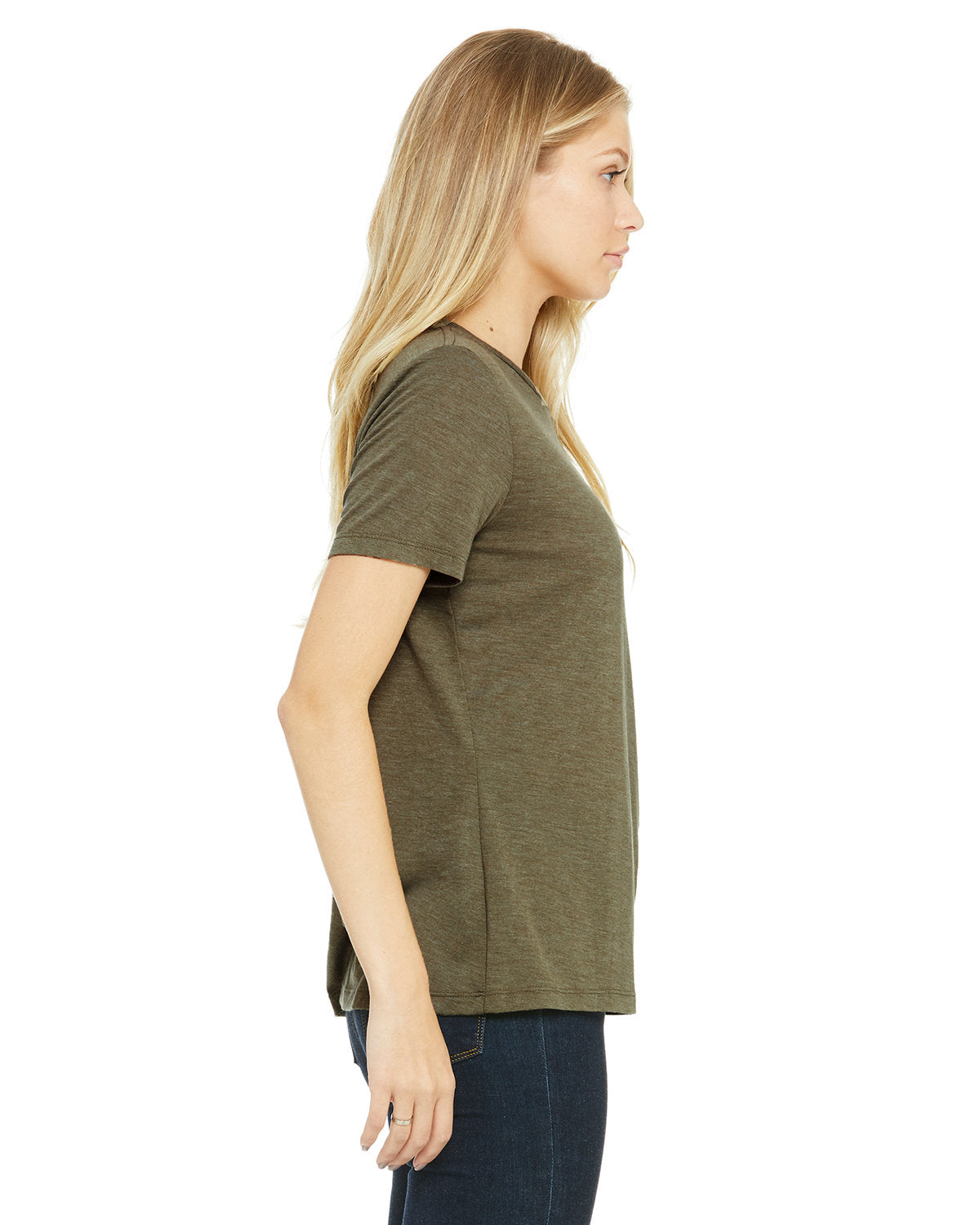 Bella + Canvas 6413 Women's Relaxed Triblend T-Shirt | Soft Comfortable Ladies Tee for Casual Wear, Workout & Everyday Outfits